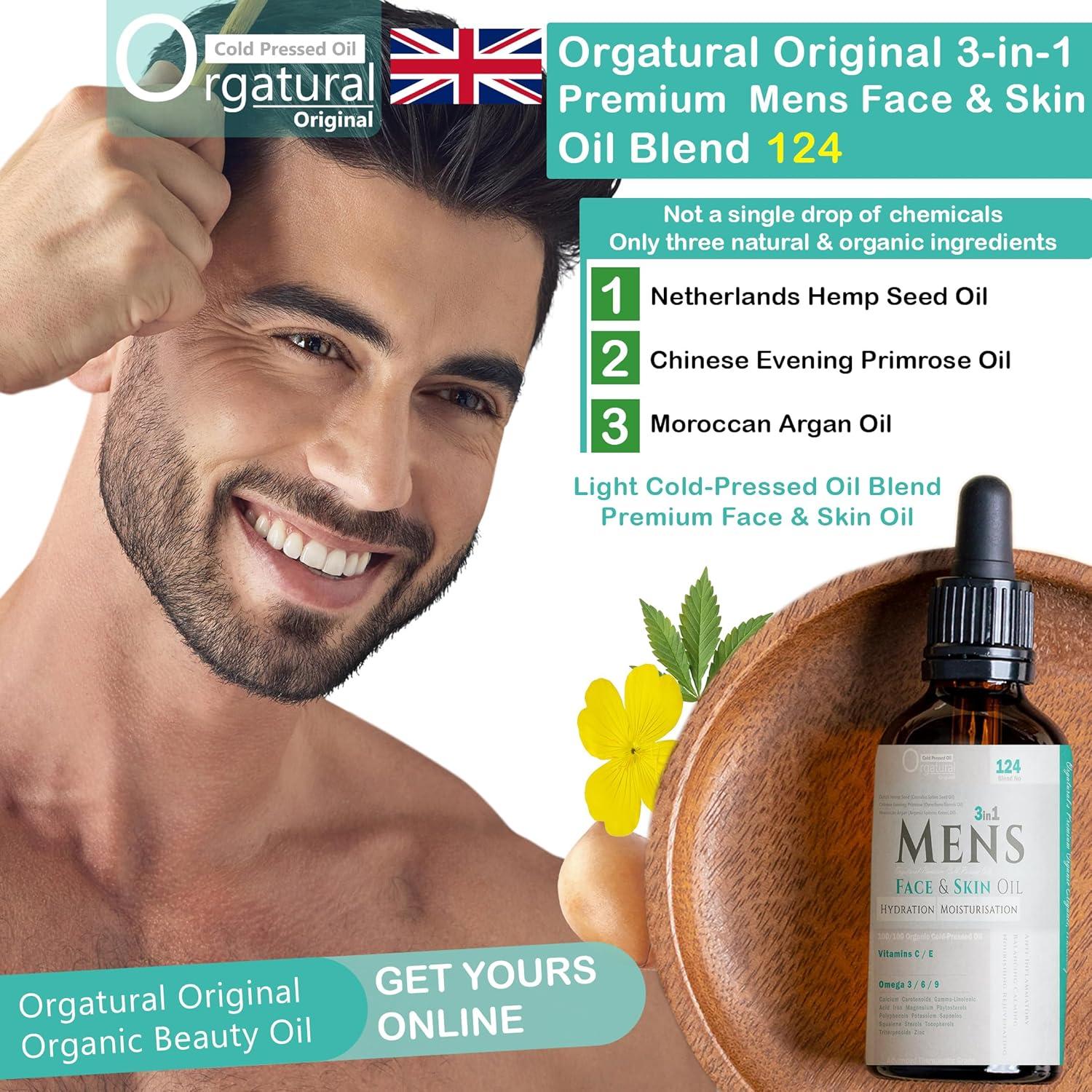 Aceite Facial y de Piel Orgatural 30ml - 100% Orgánico, Vegano