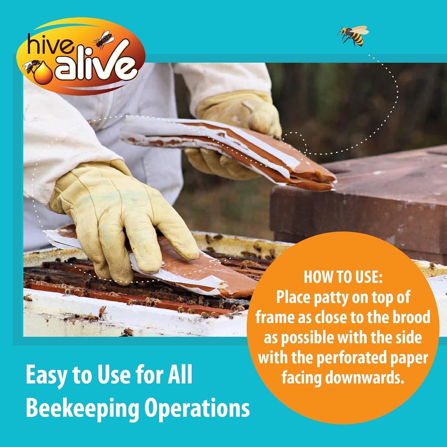 Pastillas de Polen Hive Alive 0.91kg - Alimento para Abejas