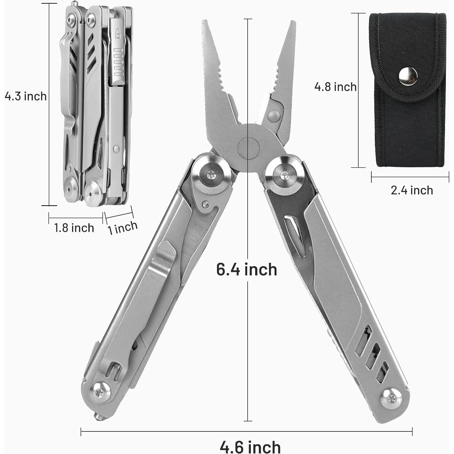 ZKH Multi-Herramienta 16 en 1 Acero Inoxidable EDC