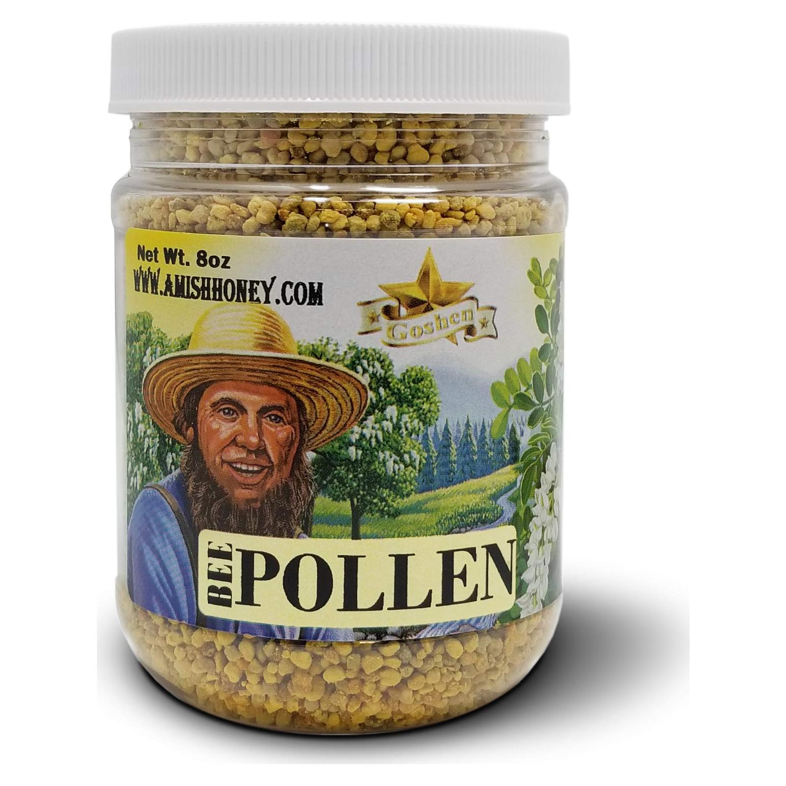 Gránulos de Polen de Abeja Crudo Goshen 226.8g - 100% Puro