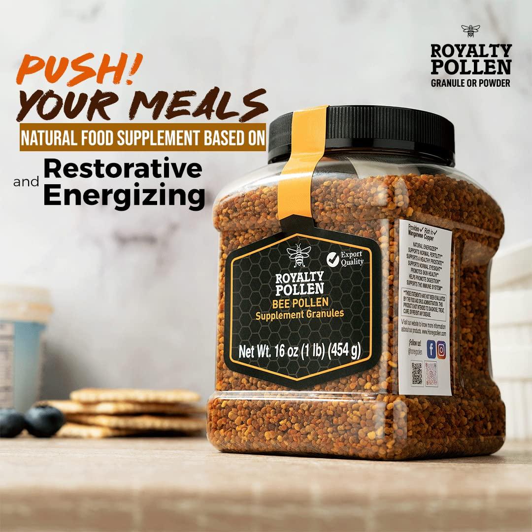 Polvo de Polen de Abeja Royalty 453g | 100% Puro y Natural
