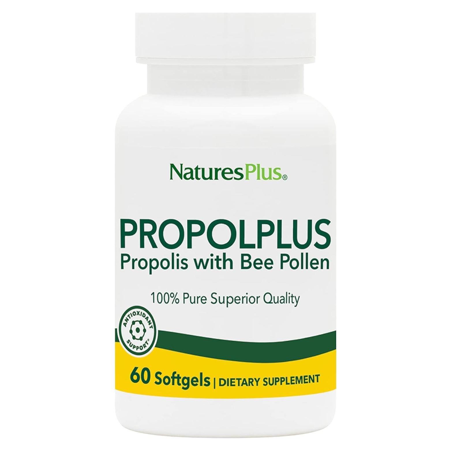 Suplemento de Propóleo NaturesPlus 180 mg - 60 Gelatinas Blandas