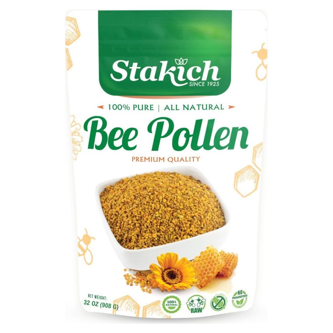 Polen de Abeja Stakich 100% Puro 0.91 kg Natural