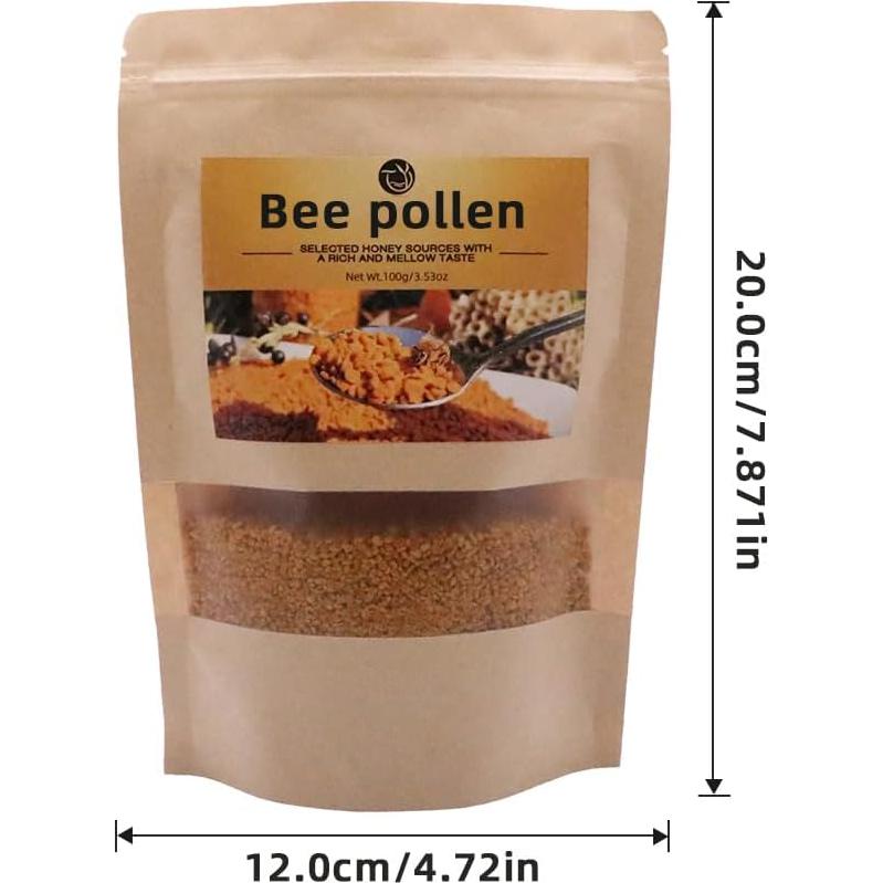 Gránulos de Polen de Abeja Crudo Yukviqou 100g - Suplemento Natural