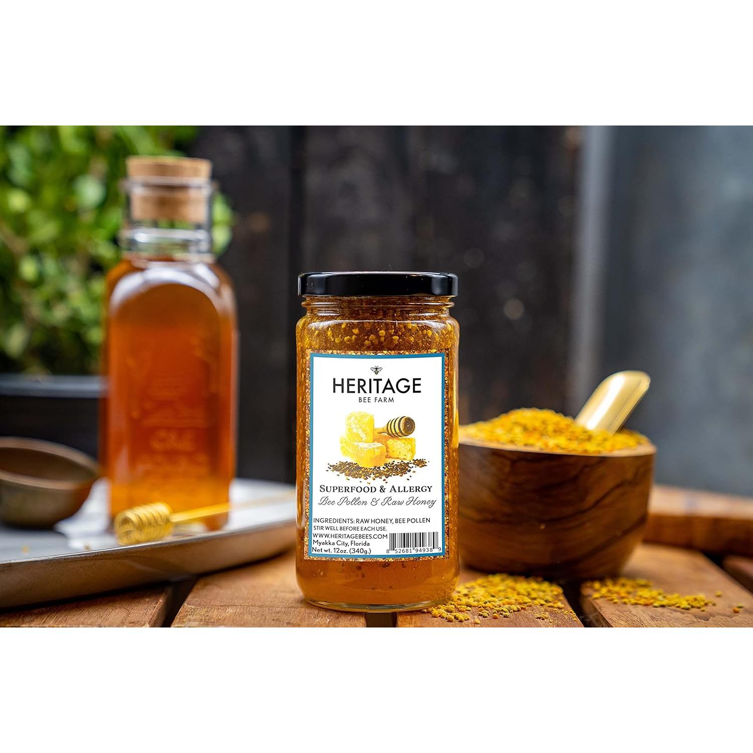 Polen de Abeja Crudo 100% Heritage Bee Farm 142 g