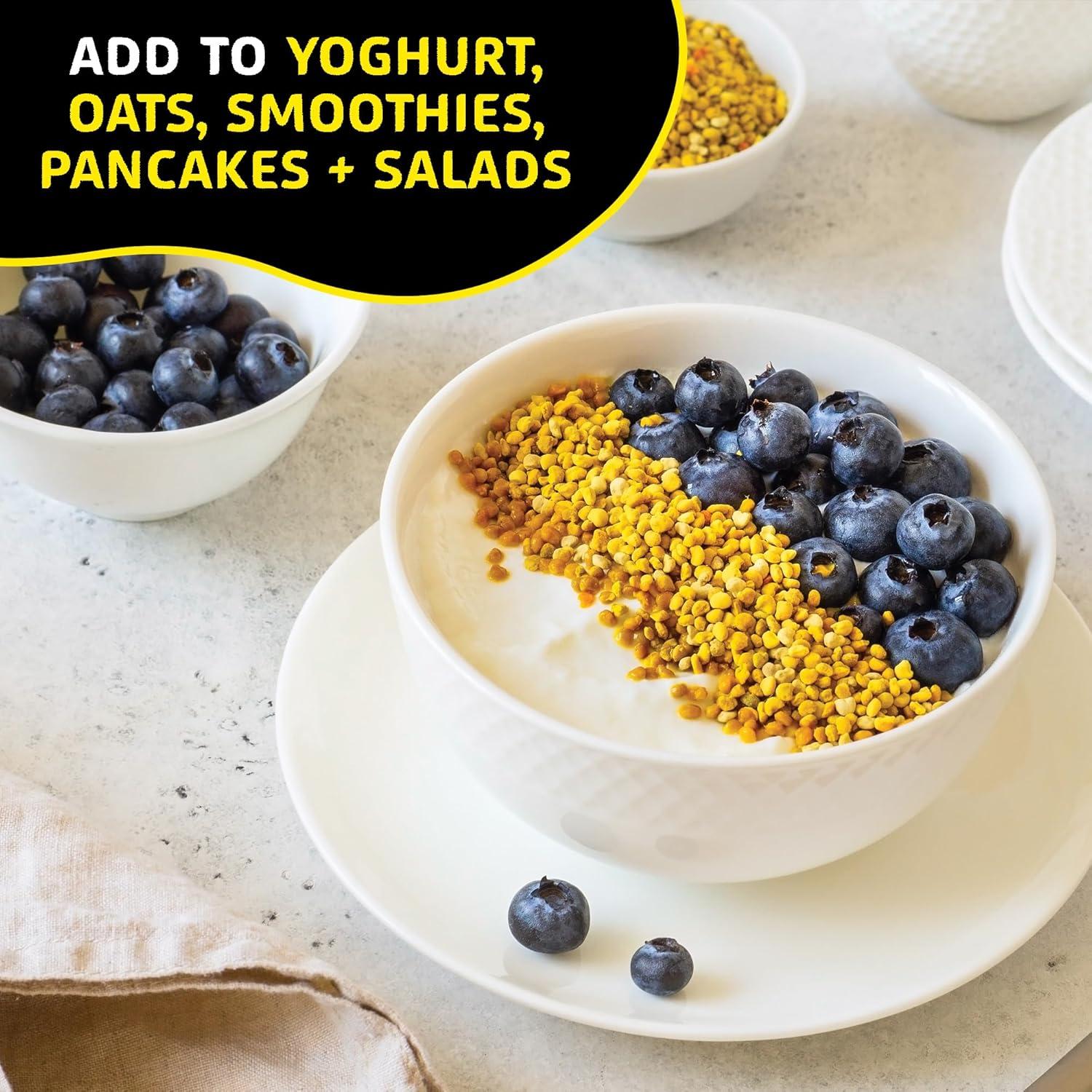 Gránulos de Polen de Abeja Helio Hives 0.5 kg - Puro de Australia