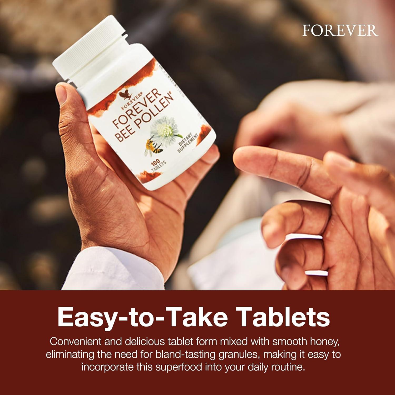 Polen de Abeja Forever Living - Energía y Nutrición - 100 Tabletas