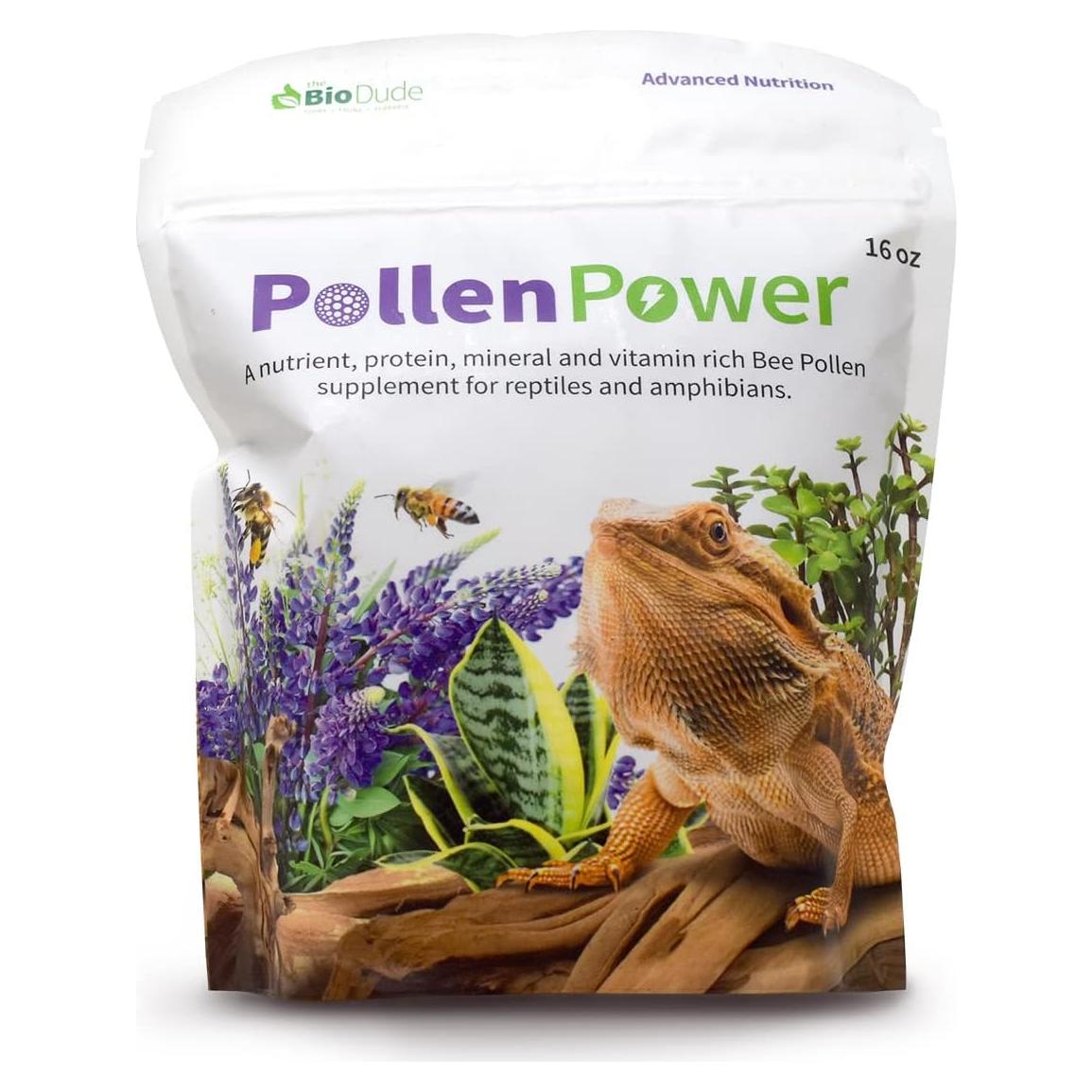 Suplemento de Polen de Abeja The Bio Dude 450 g - Alto en Vitaminas