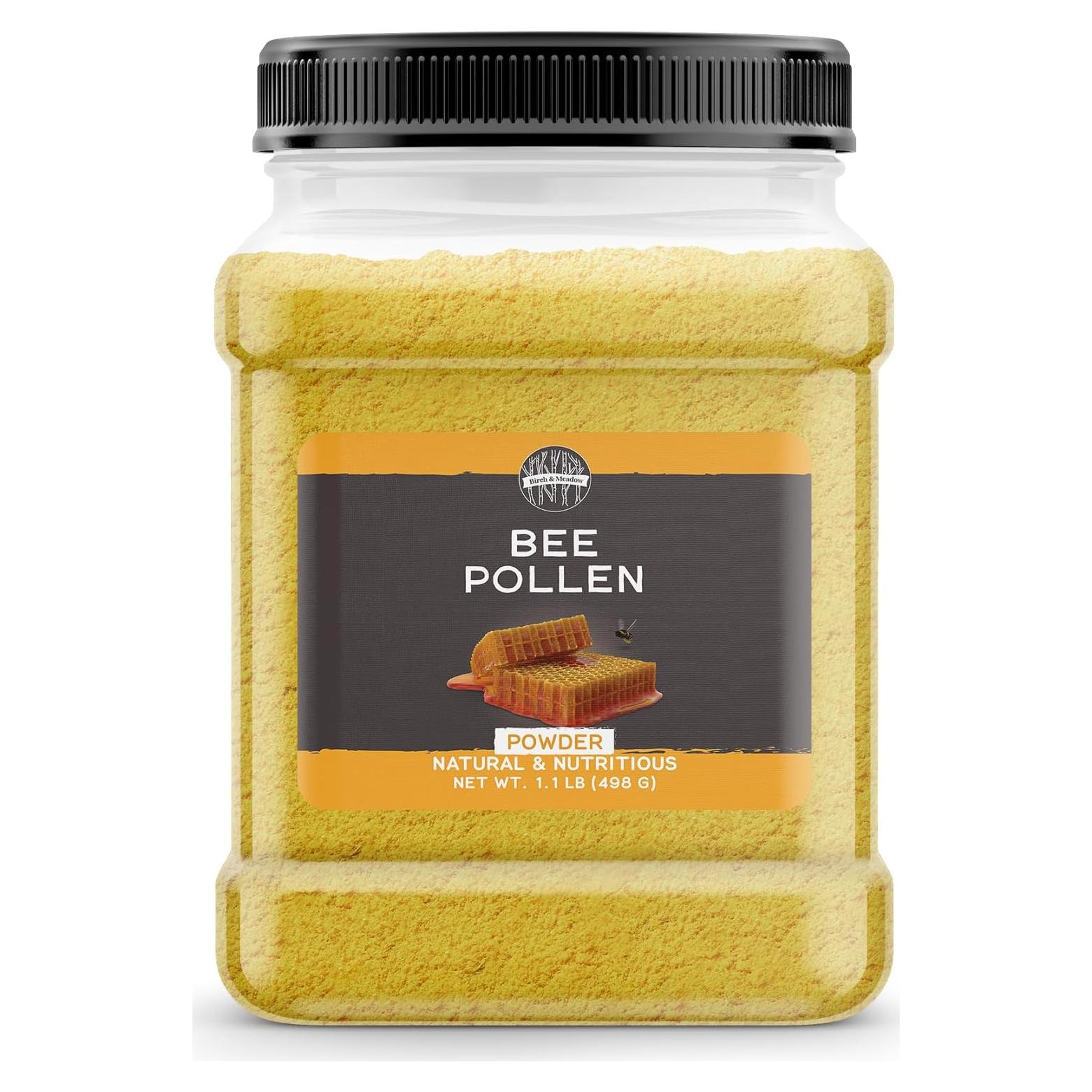 Polvo de Polen de Abeja Birch & Meadow 500g Natural Nutritivo