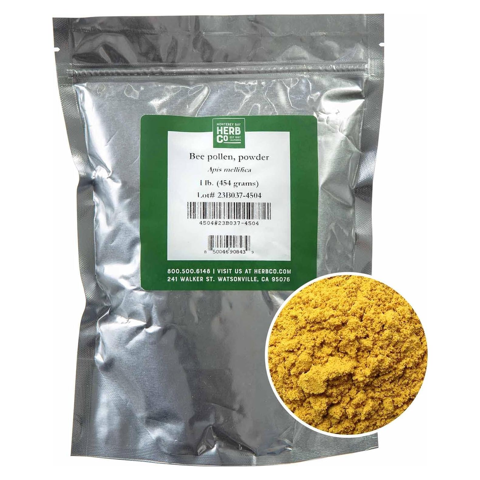 Polvo de Polen de Abeja Monterey Bay Herb Co. 0.45 kg
