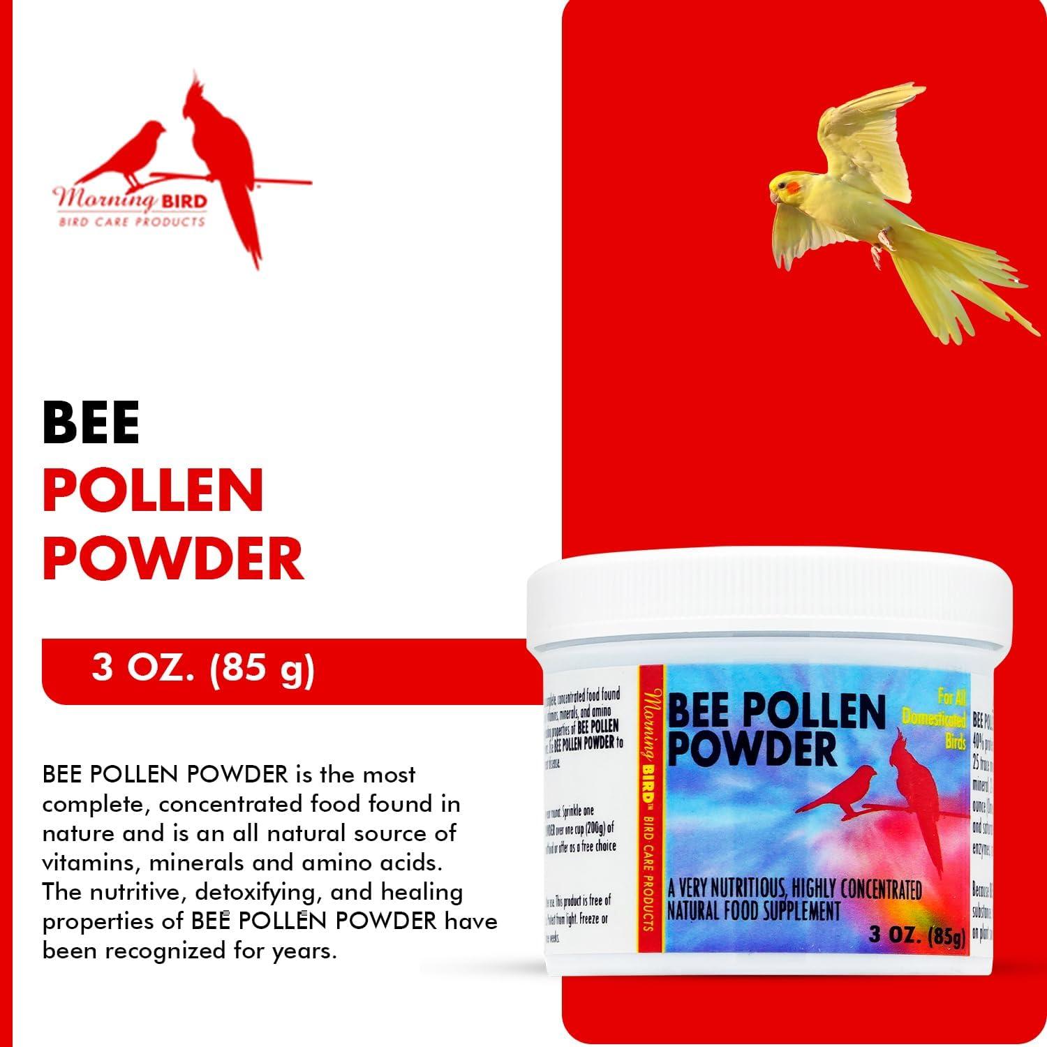 Polvo de Polen de Abeja Morning Bird 85g - Suplemento Nutricional