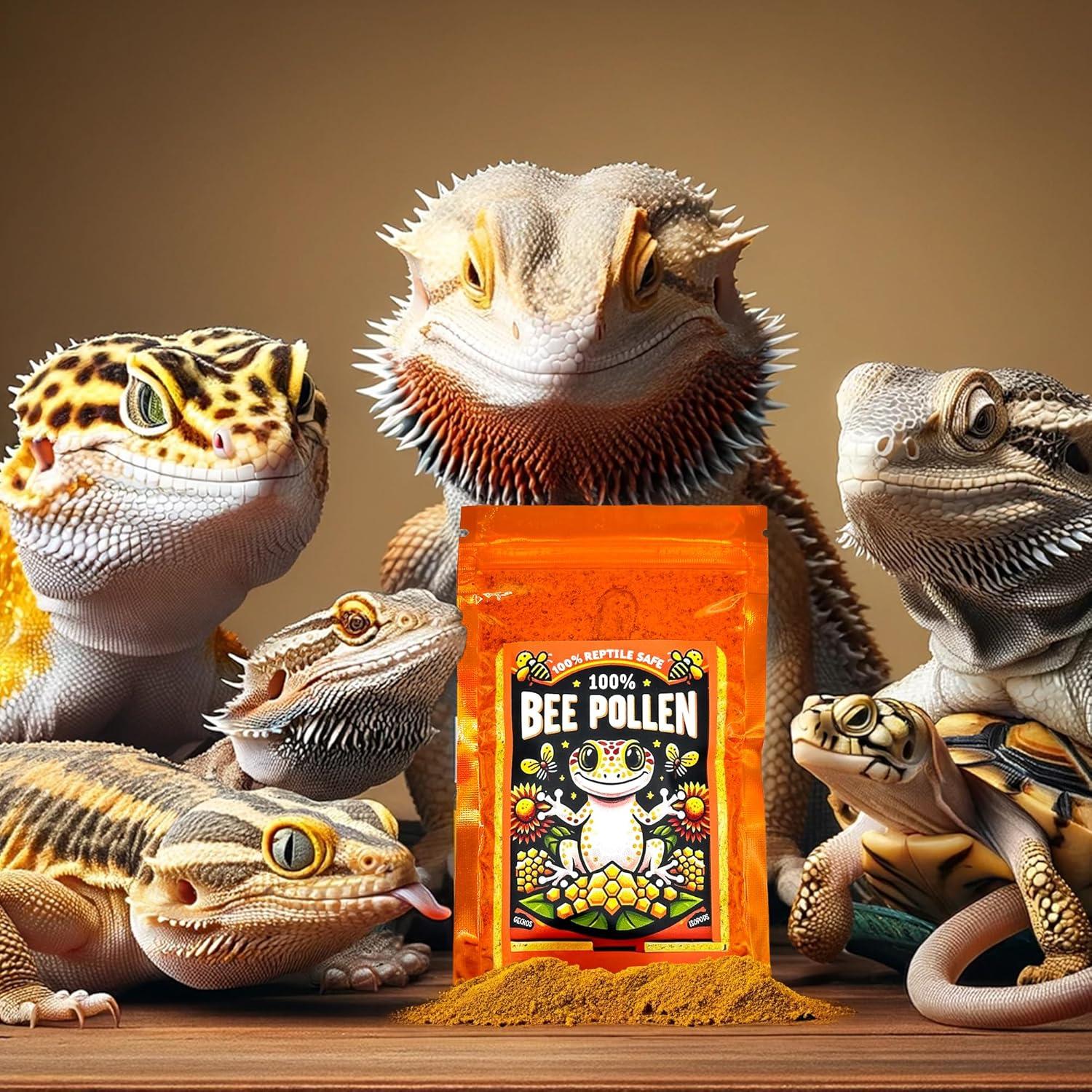 Polvo de Polen de Abeja 100% - Suplemento para Reptiles 27g