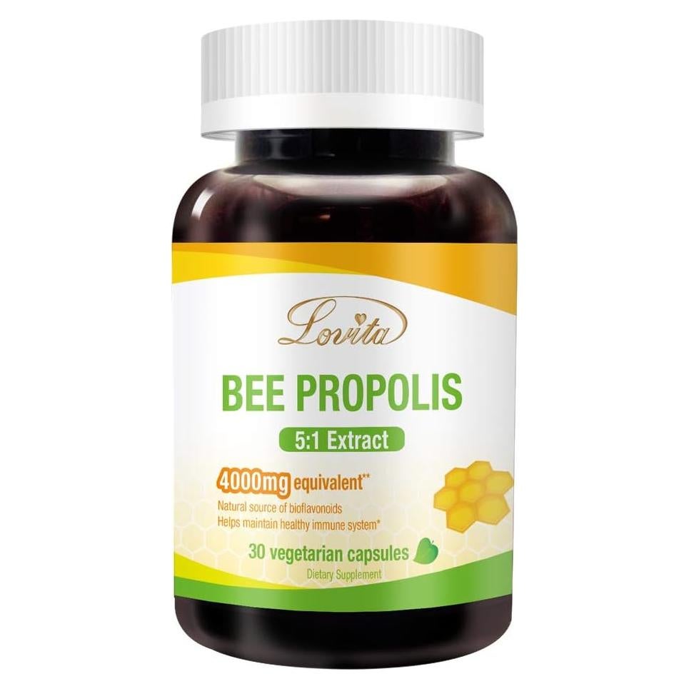 Cápsulas de Propóleos Lovita 30 Unidades | Alta Potencia 5:1