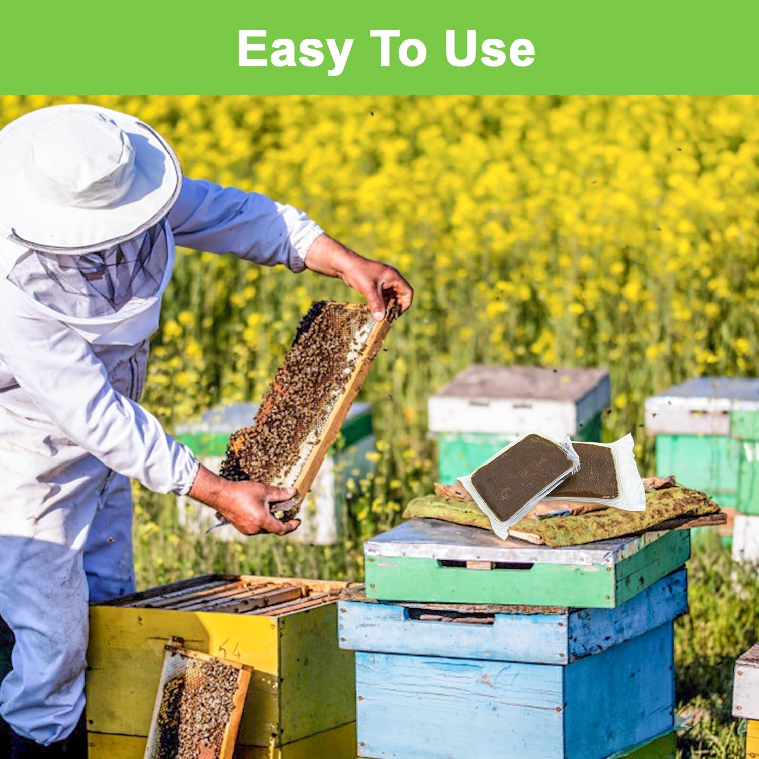 Paquete de 6 Pastillas de Polen para Abejas HiveSweet 2.98 kg