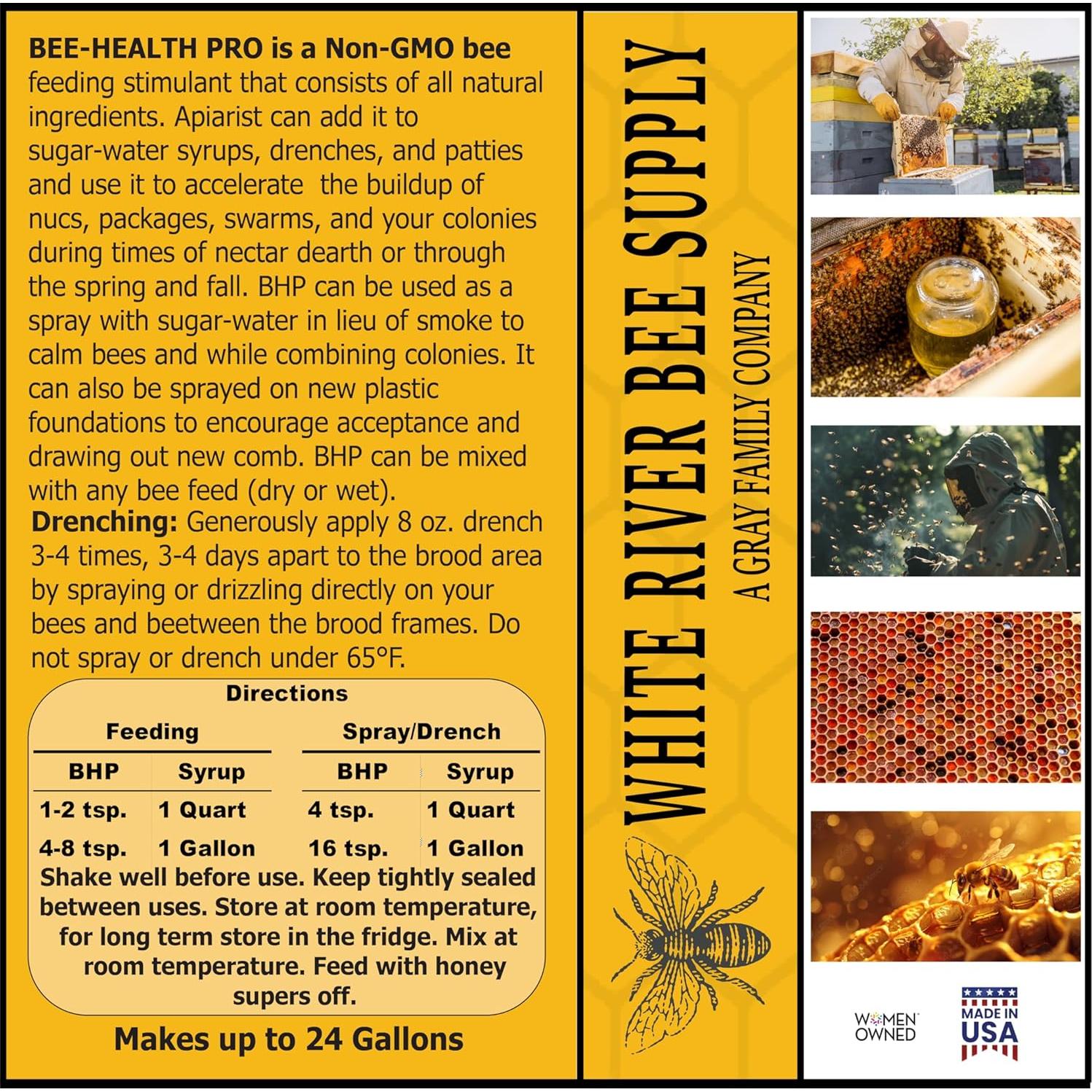 Bee-Health Pro Suplemento Alimenticio para Abejas 473ml