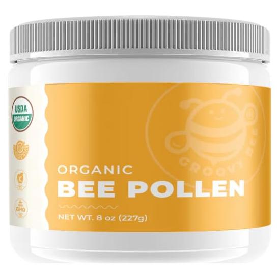 Polen de Abeja Orgánico Groovy Bee 226.8g - Nutrientes y Vitaminas