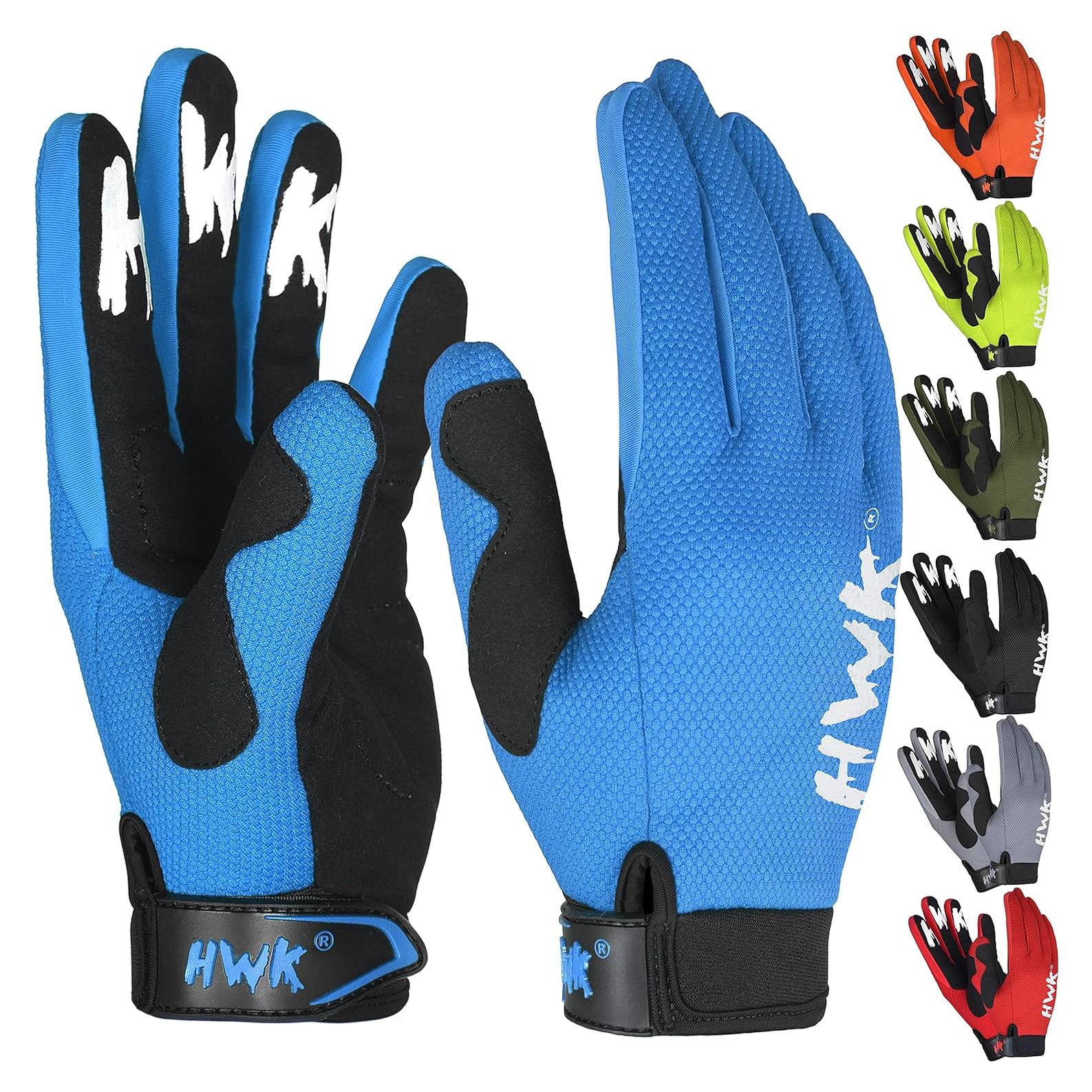Guantes de Motocicleta HWK Flexo Tácticos para Hombres