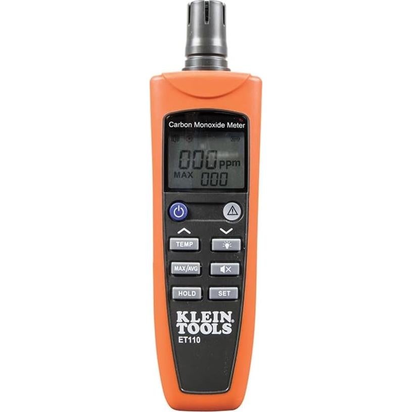 Medidor de CO Klein Tools ET110 con Alarma y Funda