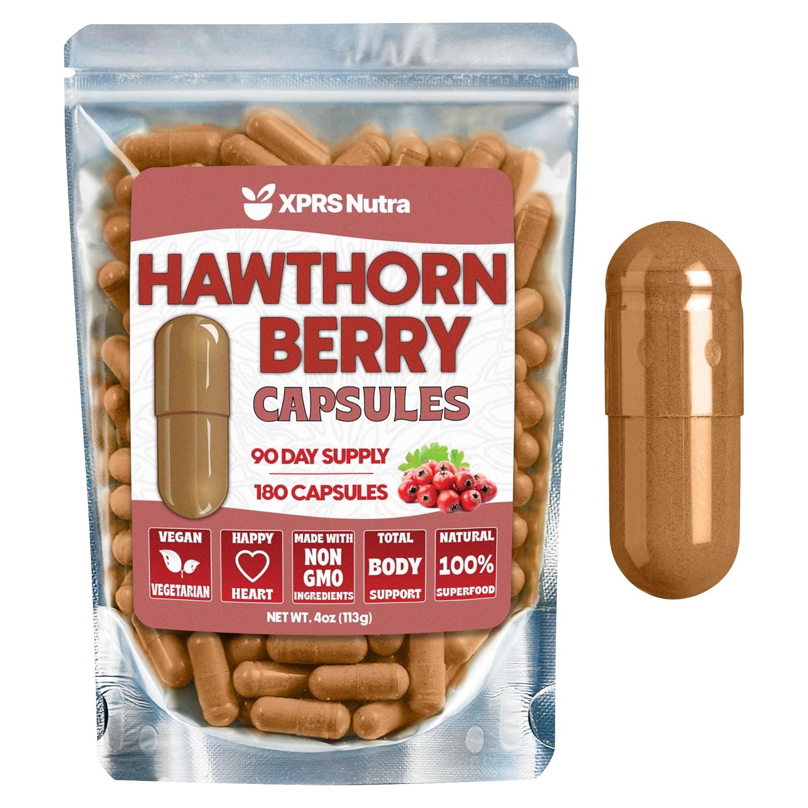 Cápsulas de Baya de Espino XPRS Nutra - 180 Unidades Veganas