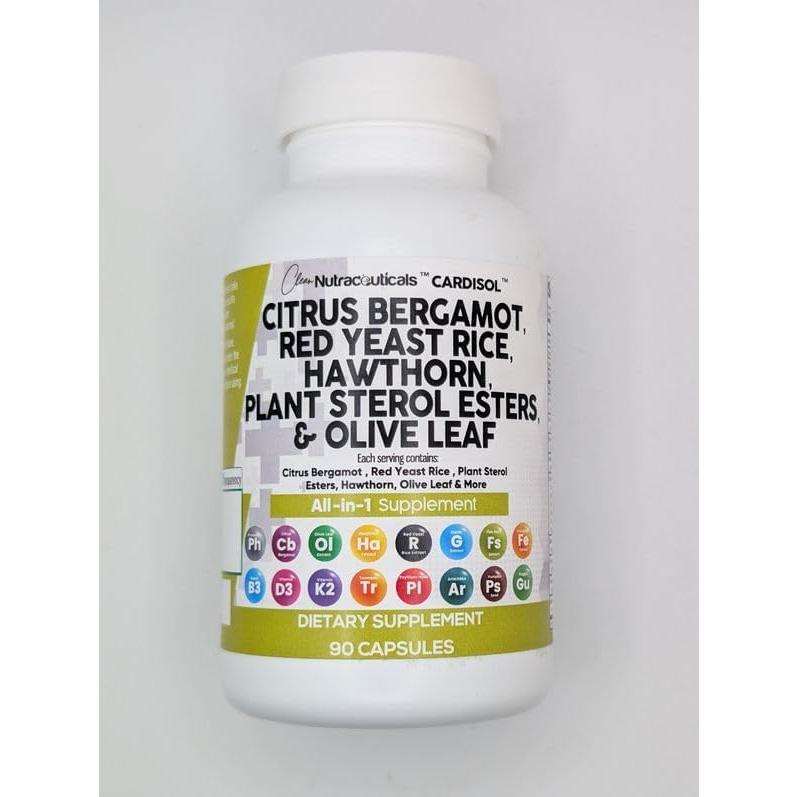 Cápsulas de Arroz Rojo y Bergamota Clean Nutraceuticals 116g