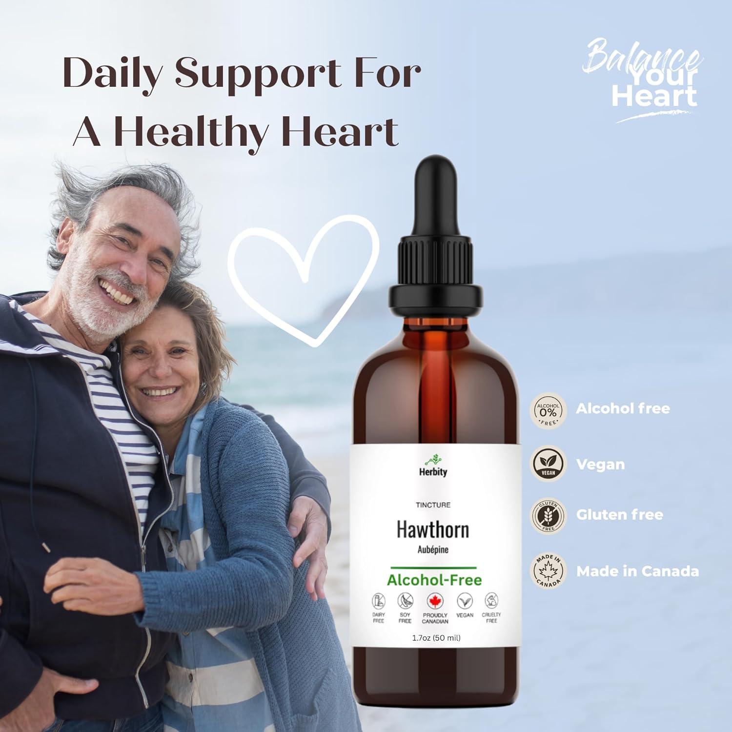 Tintura de Baya de Espino Herbity 50 ml - Vegana y Sin Gluten