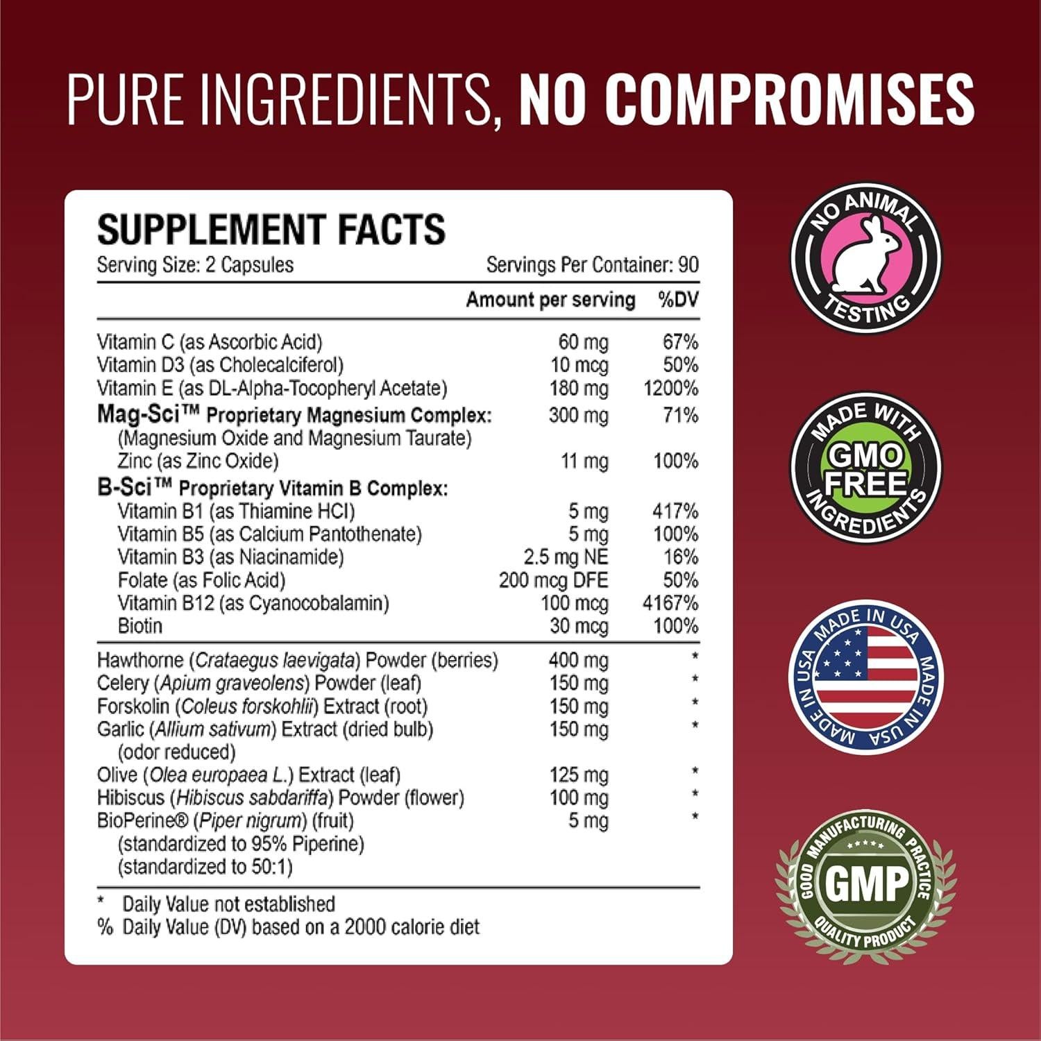 Suplemento Bloodsyl Approved Science - 180 Cápsulas Veganas