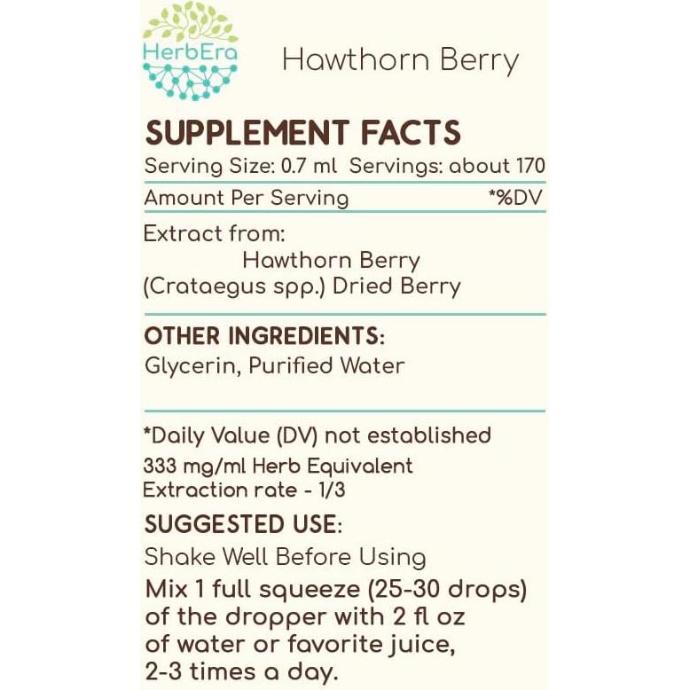 Extracto de Baya de Espino Herbera 118.3 ml Sin Alcohol