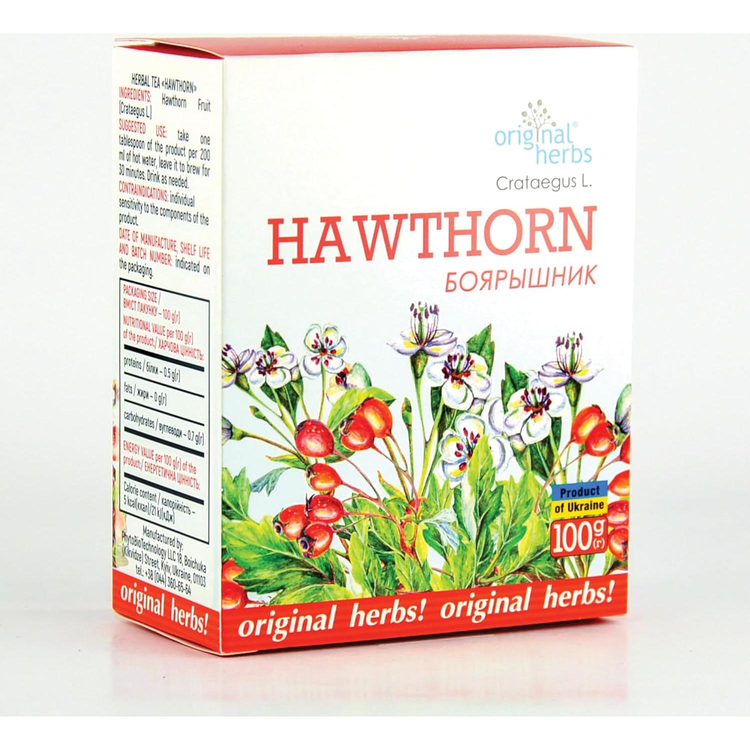 Té de Bayas de Espino Hierbas Originales 100g Antioxidantes