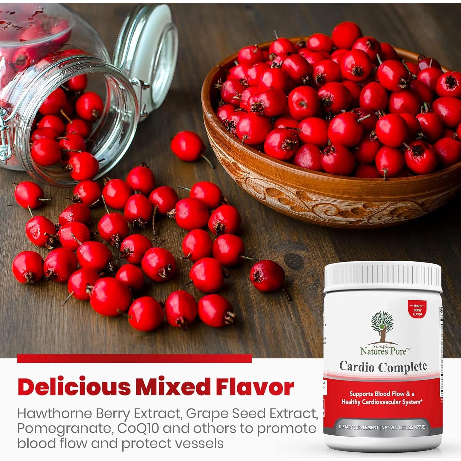 Suplemento Cardio Puro Simply Nature 5000mg L-Arginina 30 Porciones