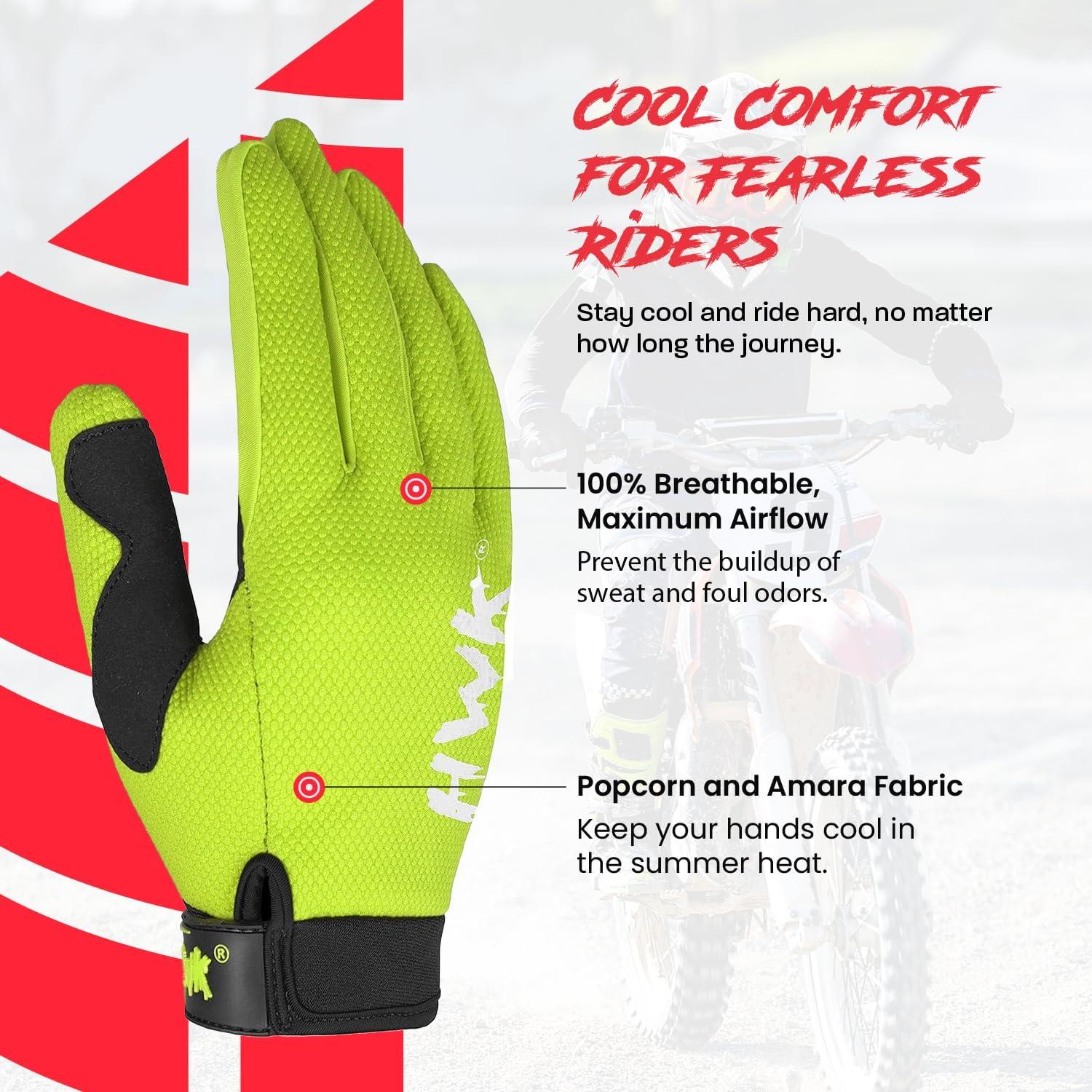 Guantes de Motocicleta HWK Flexo Tácticos para Hombres 3X