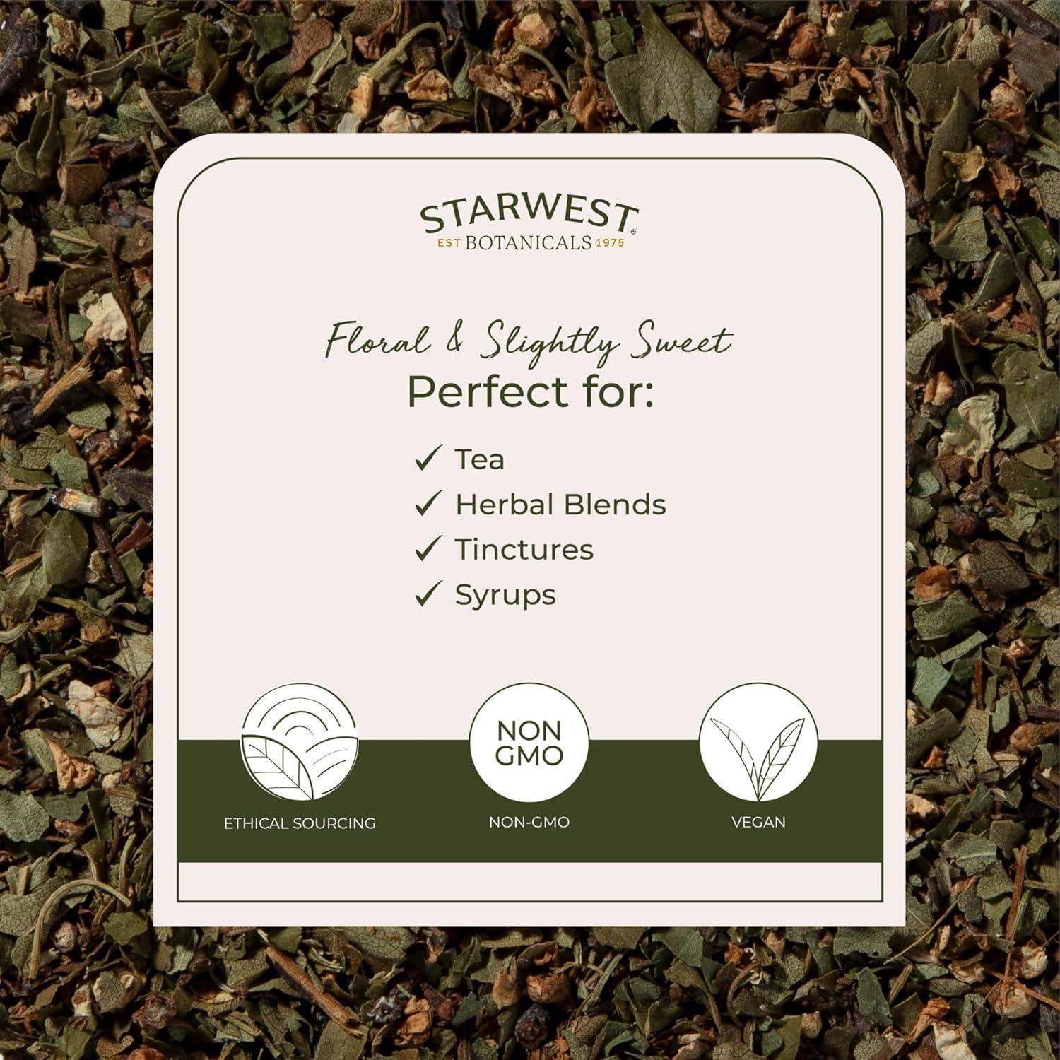 Hojas y Flores de Espino Orgánico Starwest Botanicals 0.45 kg