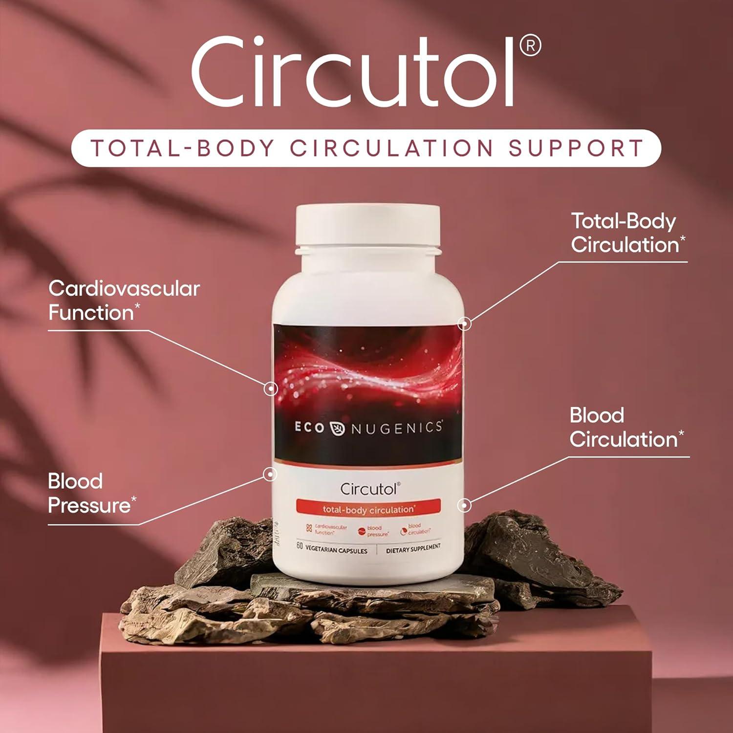 EcoNugenics Circutol Suplemento Cardiovascular 60 Cápsulas