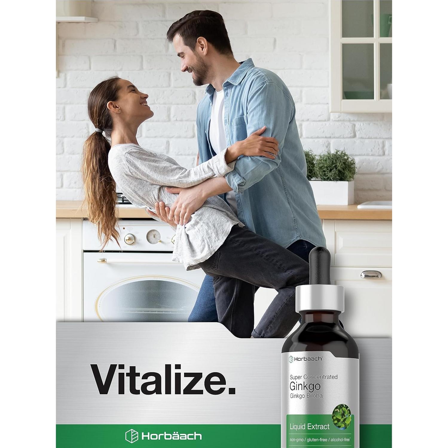 Extracto Líquido de Ginkgo Biloba Horbaach 59 ml - Vegetariano