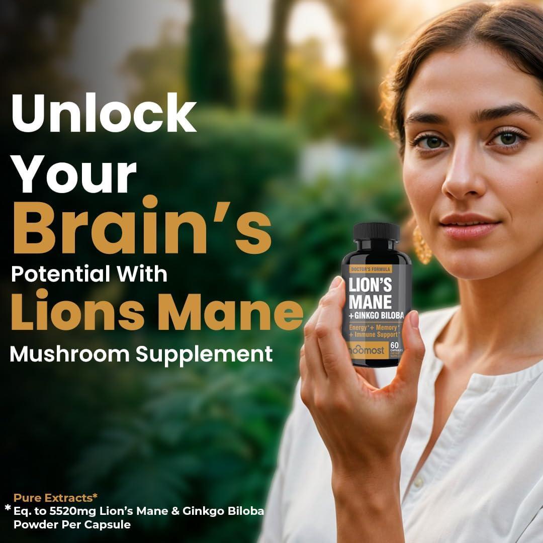 Suplemento Melena de León NootroPeak 60 Cápsulas Orgánicas