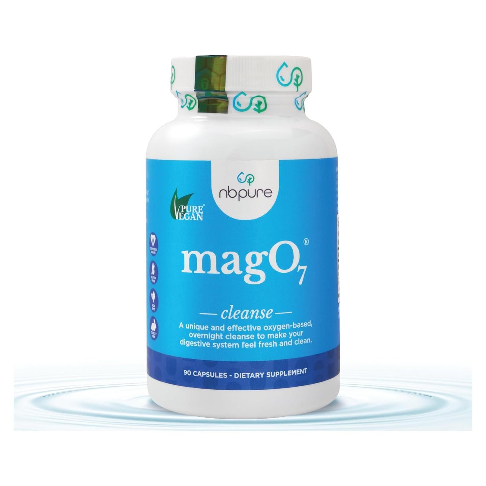 Limpieza Natural del Colon nbpure MagO7 - 90 Cápsulas Detox