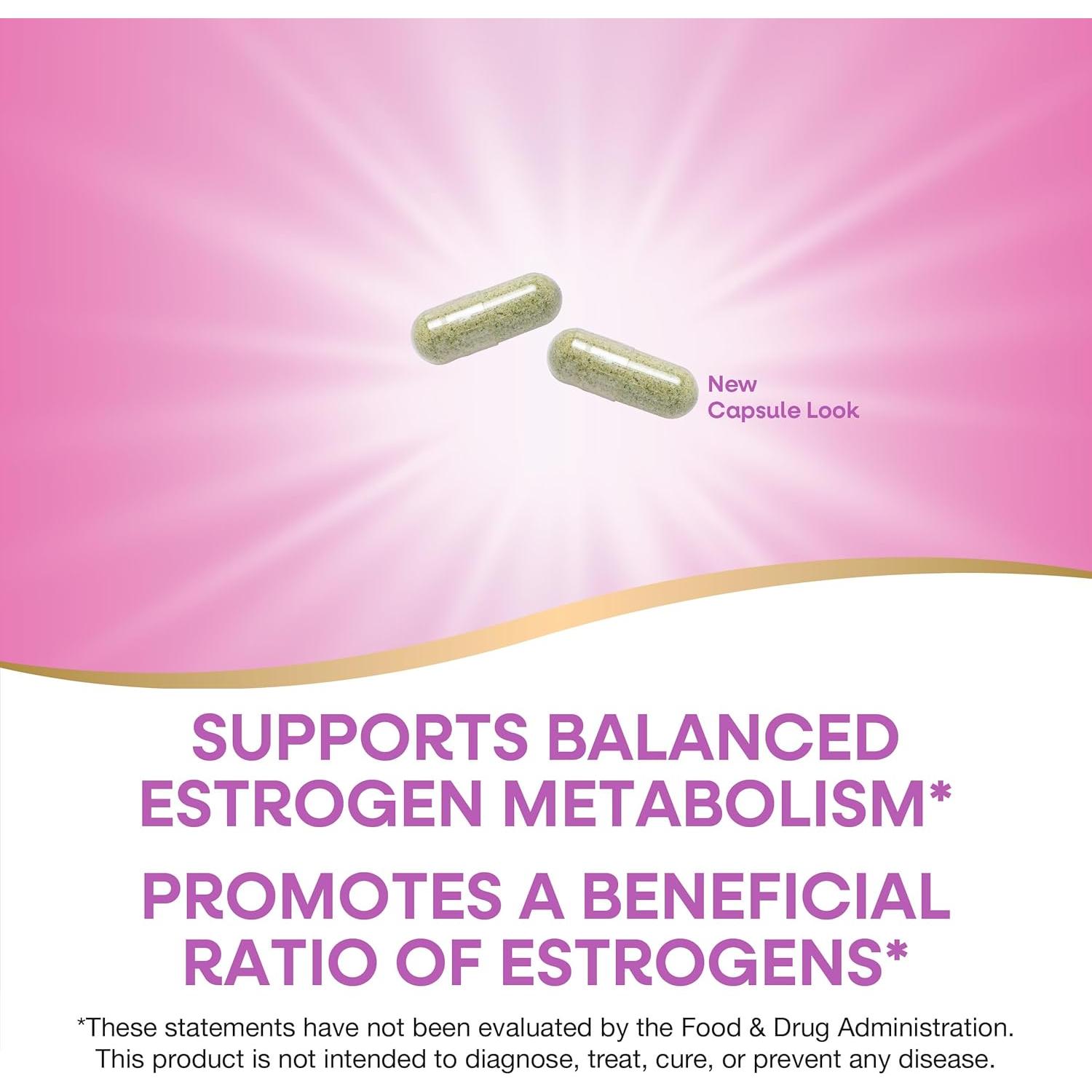 Suplemento DIM-Plus Nature's Way 120 Cápsulas Veganas