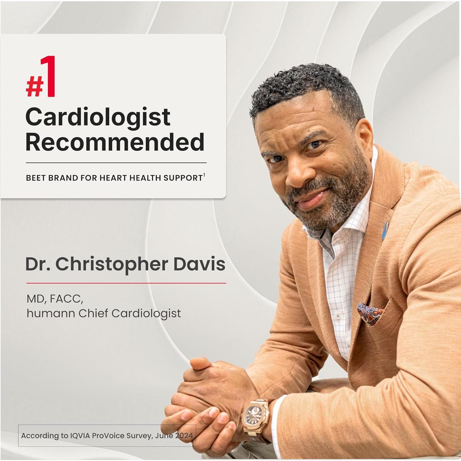 Cápsulas de raíz de remolacha SuperBeets HumanN 1000mg 90 unidades