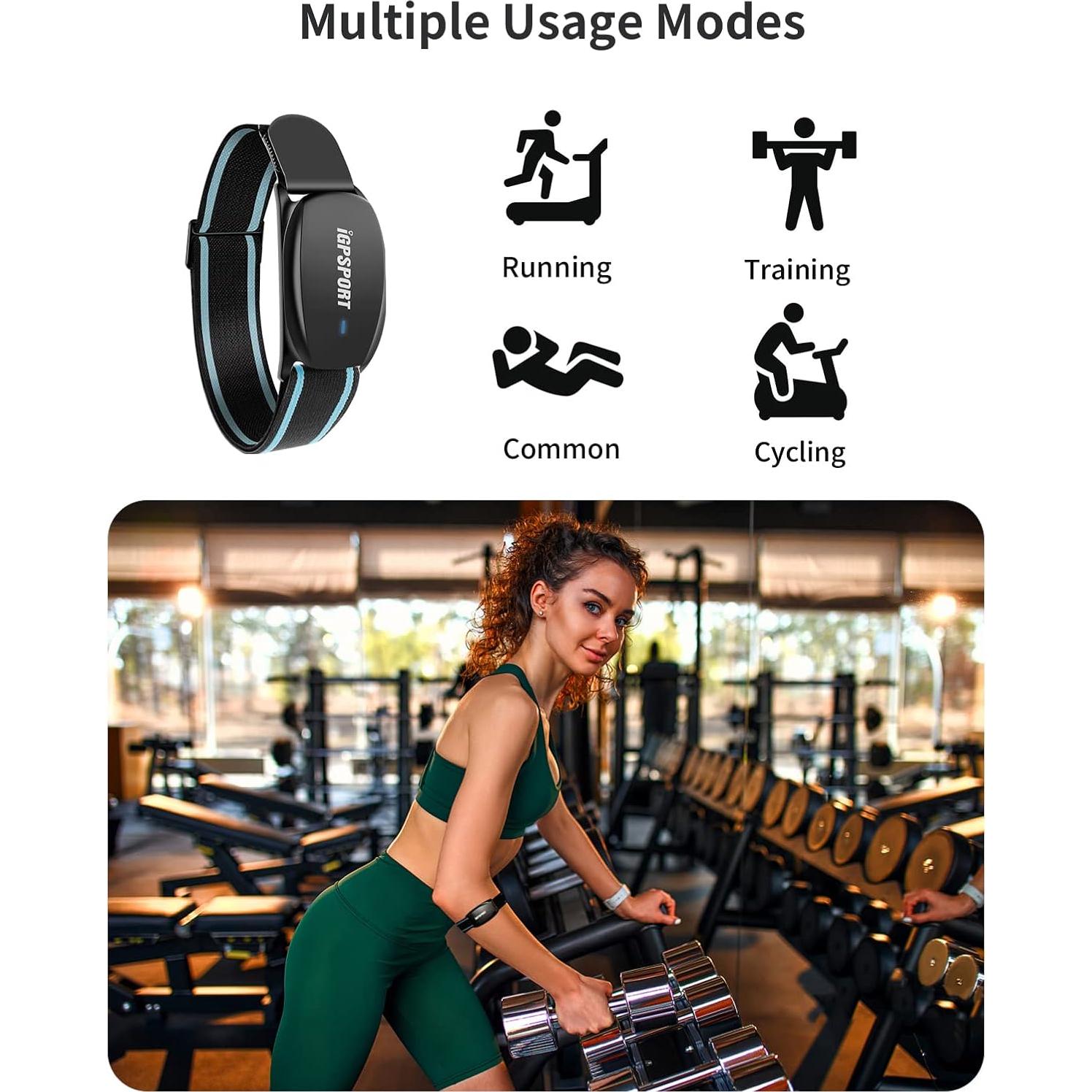 Monitor de Frecuencia Cardíaca iGPSPORT HR70 Bluetooth 5.0