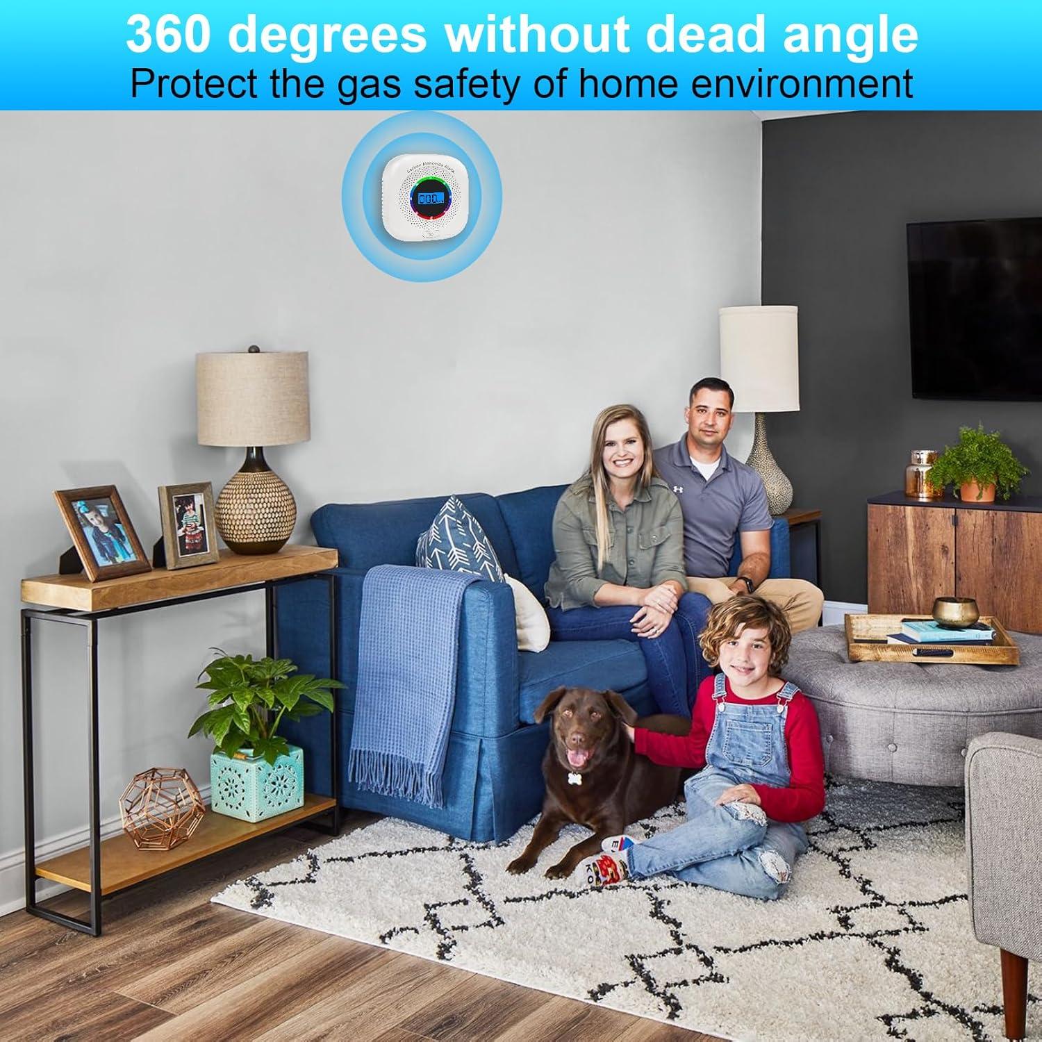 Detector de Monóxido de Carbono Chagasort MY-S03 Portátil