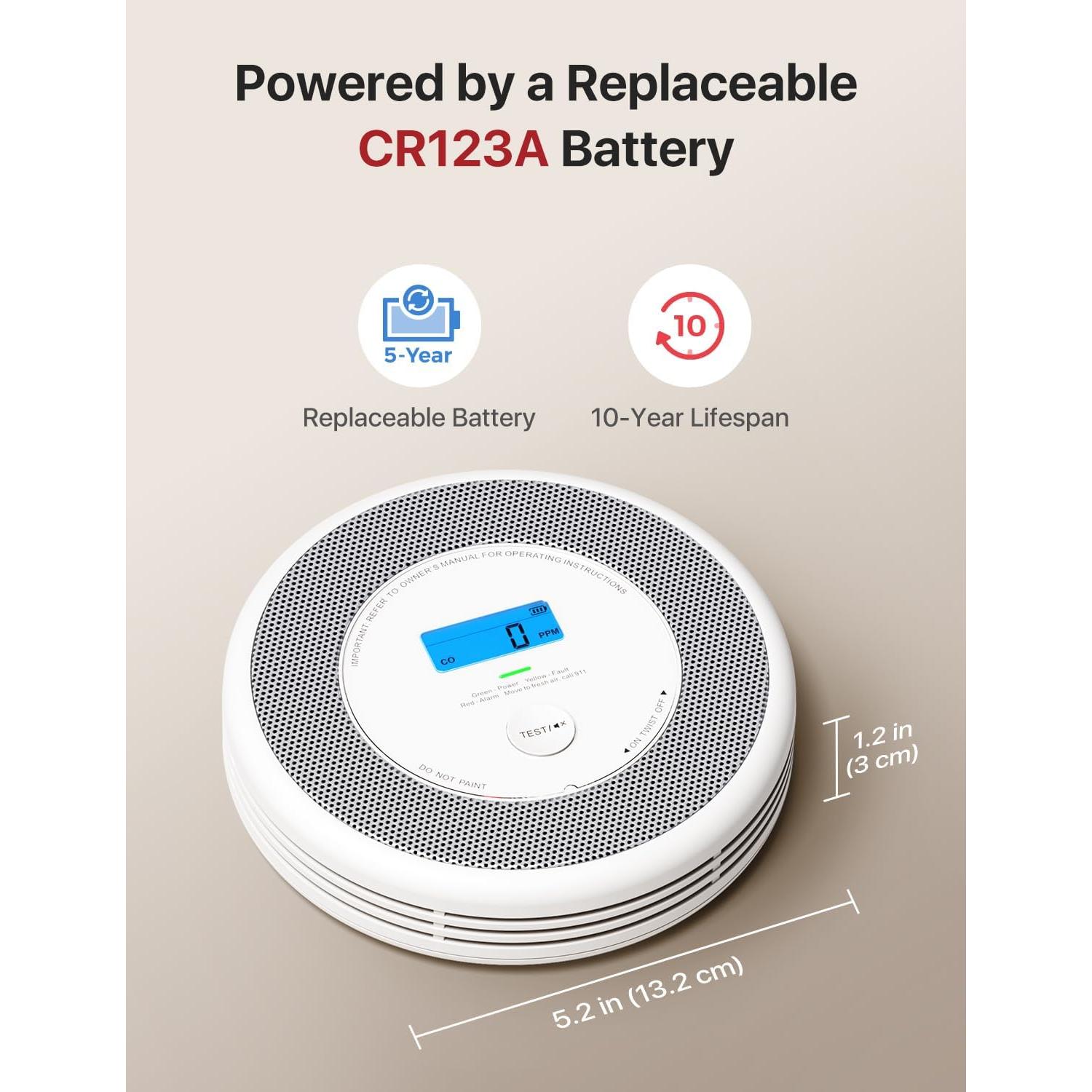 Detector de Humo y Monóxido X-Sense XP0A-MR31 3 Unidades