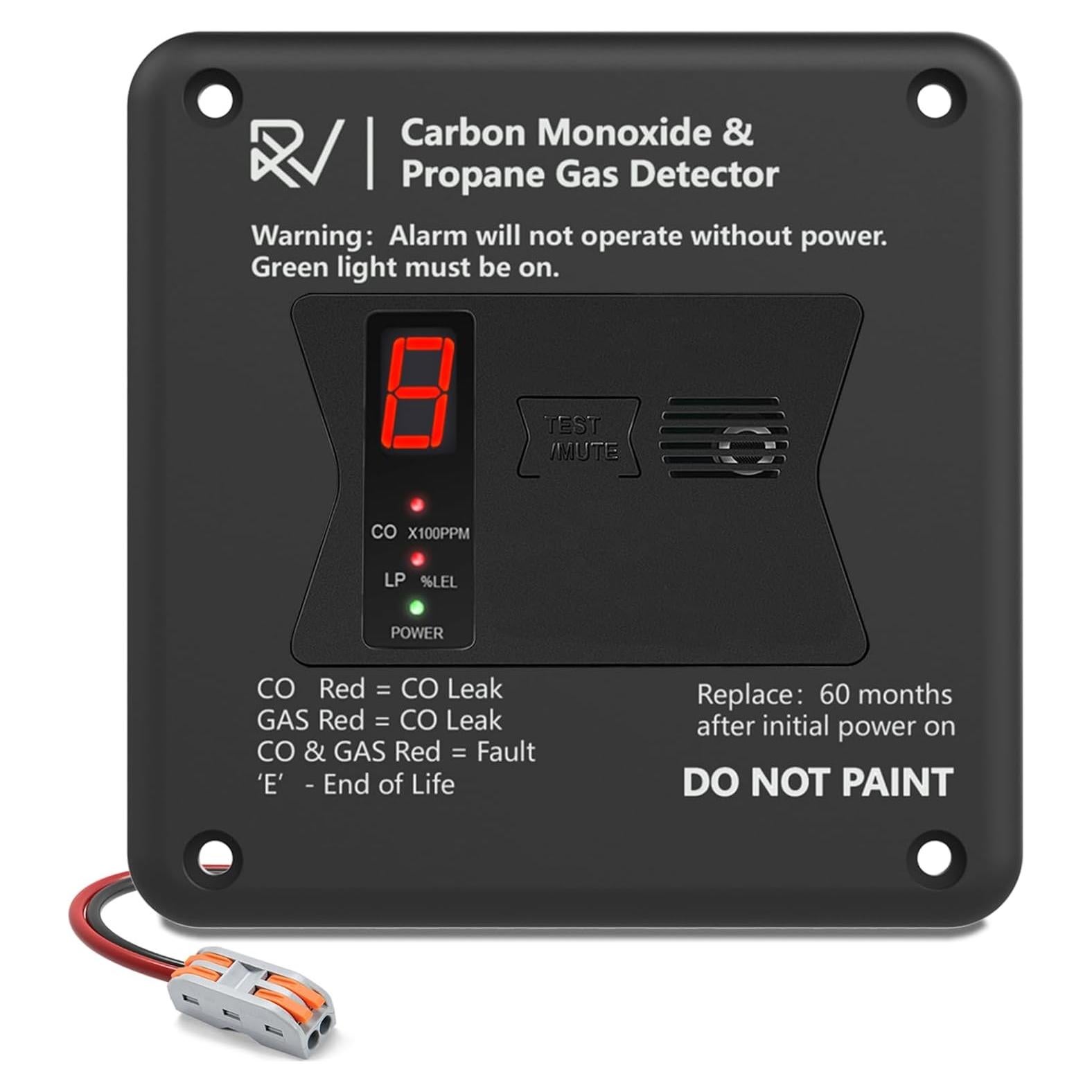 Detector de Monóxido de Carbono y Gas Propano Leakbee R503 2 en 1