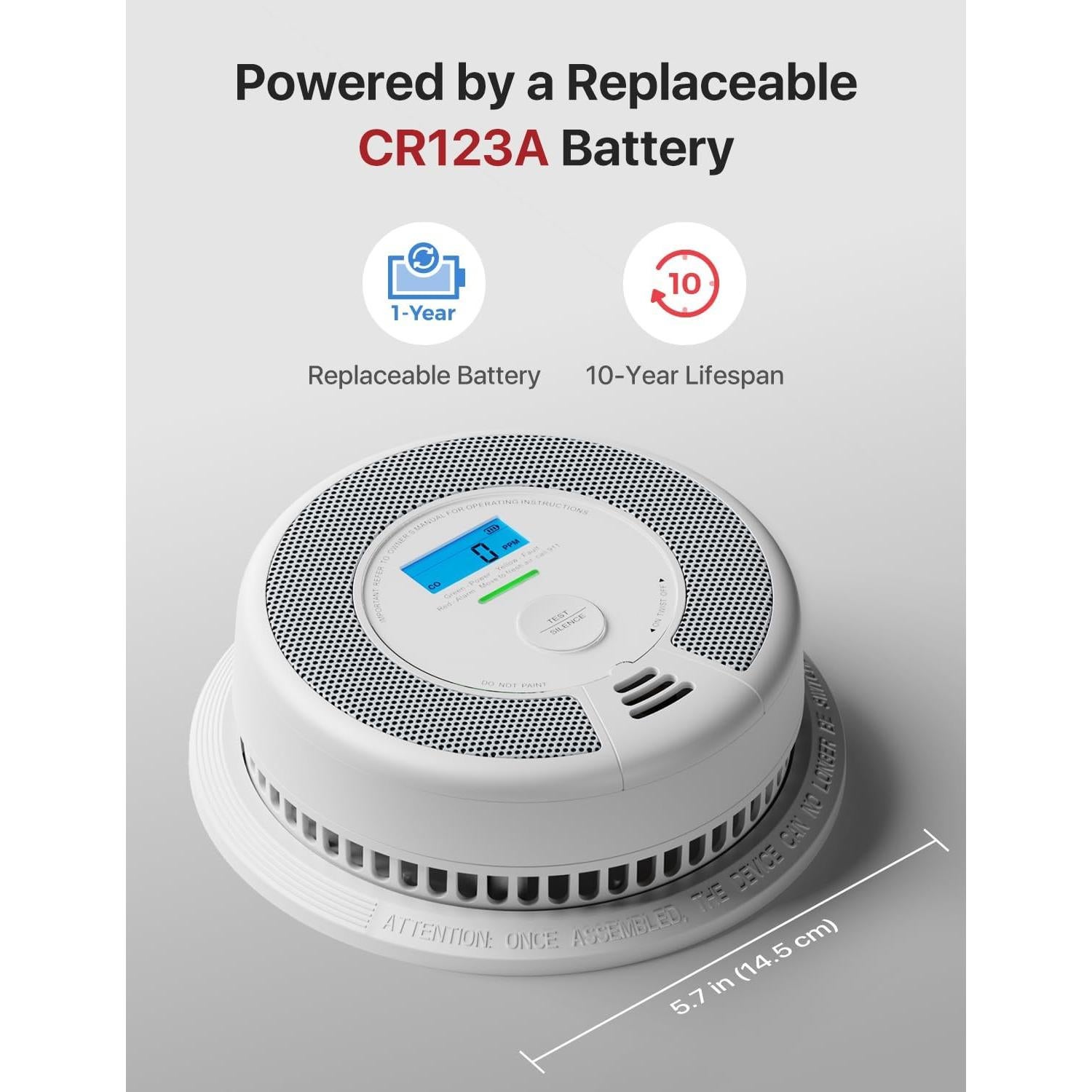 Detector de Humo y Monóxido de Carbono X-Sense SC07-WX 3-Pack