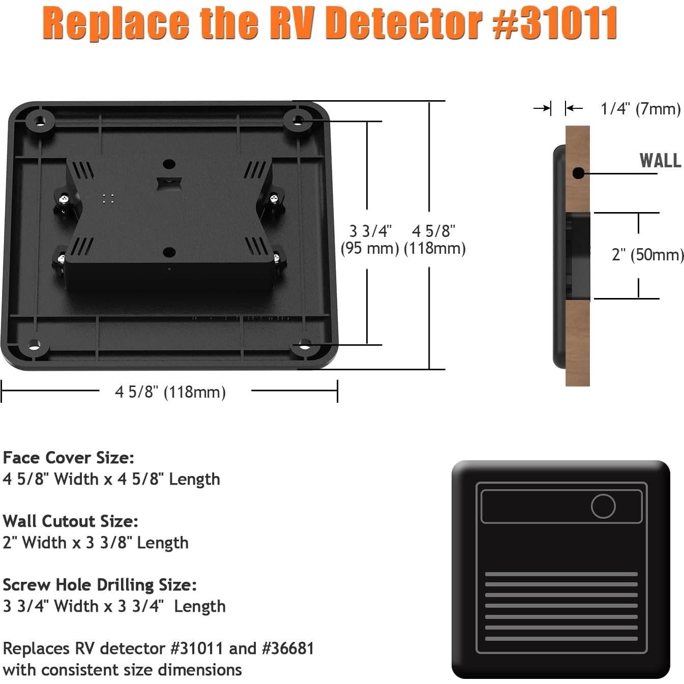 Detector de Monóxido de Carbono y Gas Propano VITITE RV 2 en 1