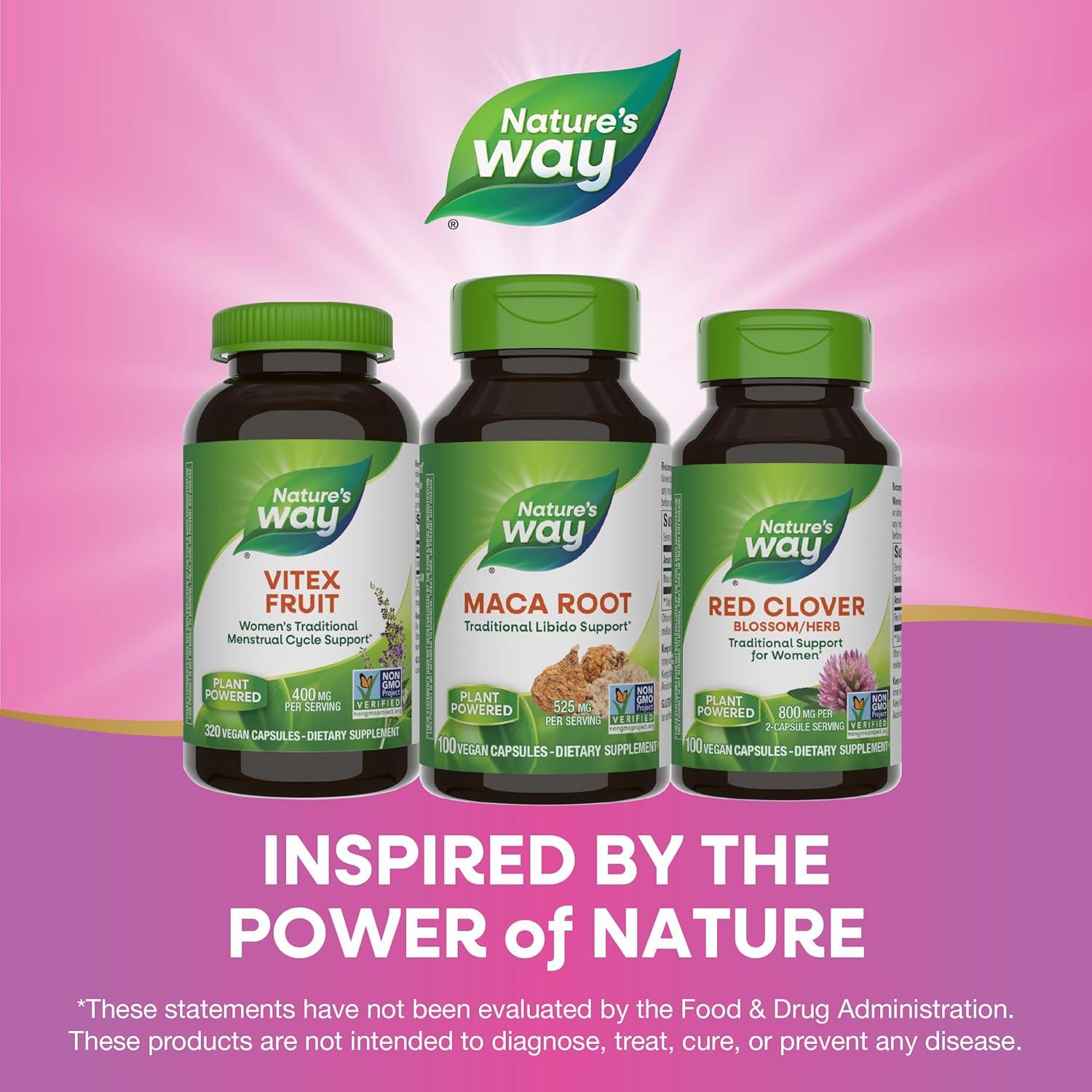 Raíz de Maca Nature's Way 525 mg 100 Cápsulas Veganas