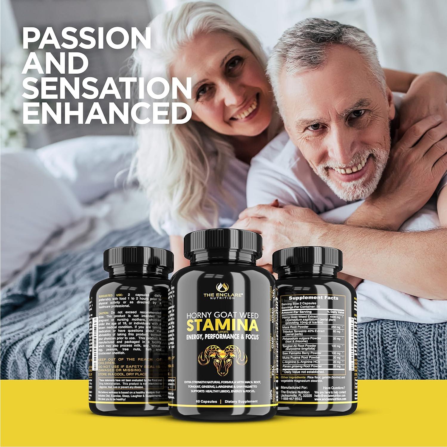 Suplemento Herbal Enclare 1000mg - Hierba de Cabra Apasionada