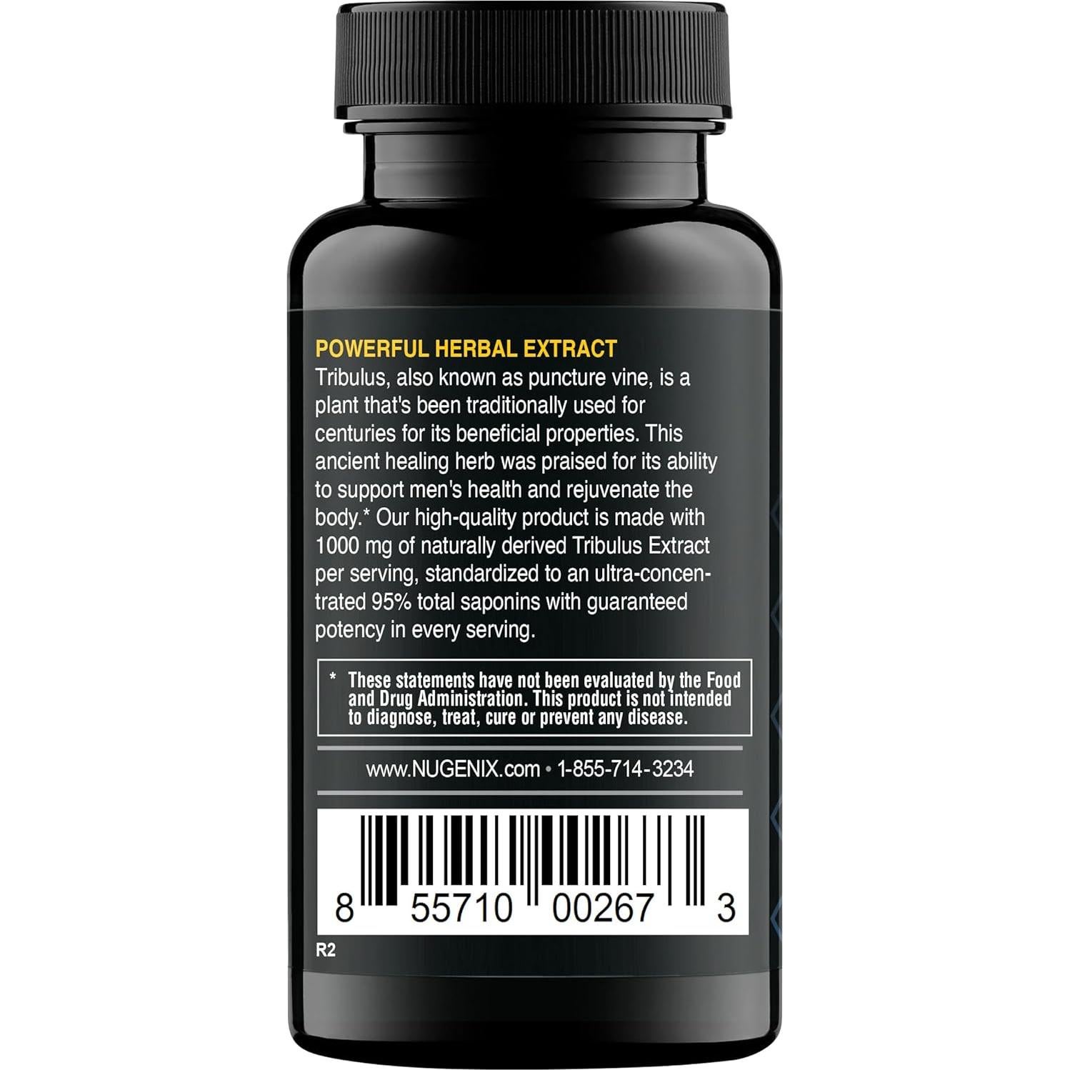 Nugenix Esenciales Tribulus Terrestris 1000mg 60 Cápsulas