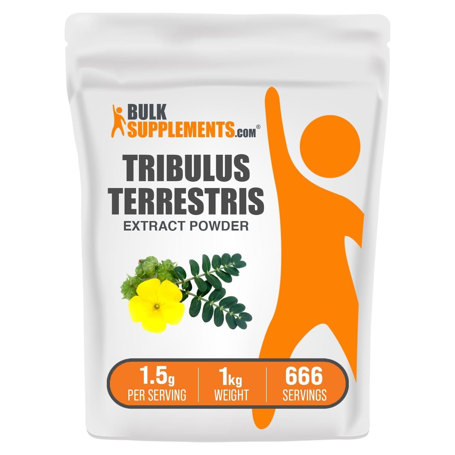 Extracto de Tribulus Terrestris en Polvo BulkSupplements 1kg