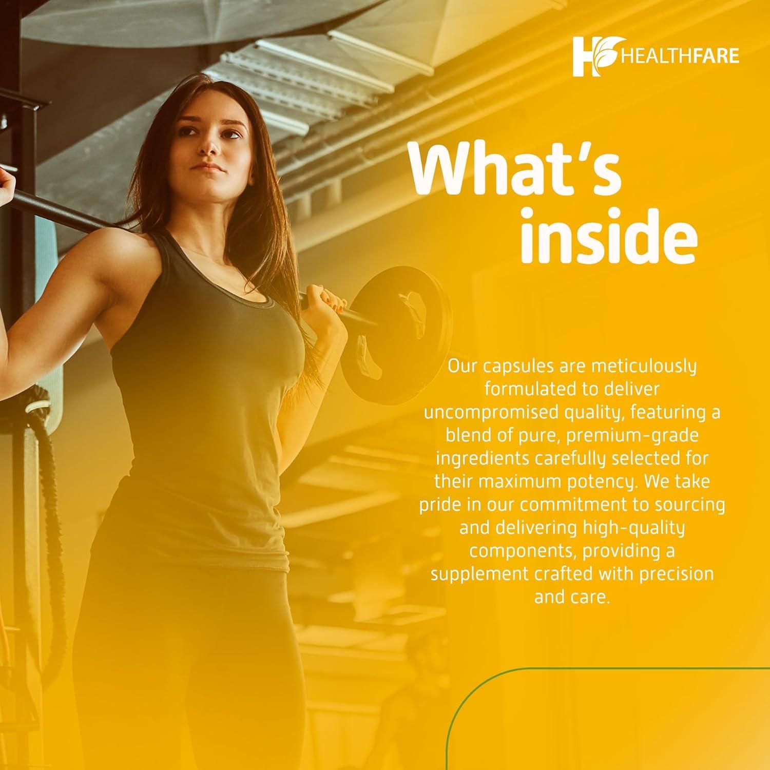 Extracto de Tribulus Terrestris 32,5g | 200 Cápsulas Veganas | HealthFare