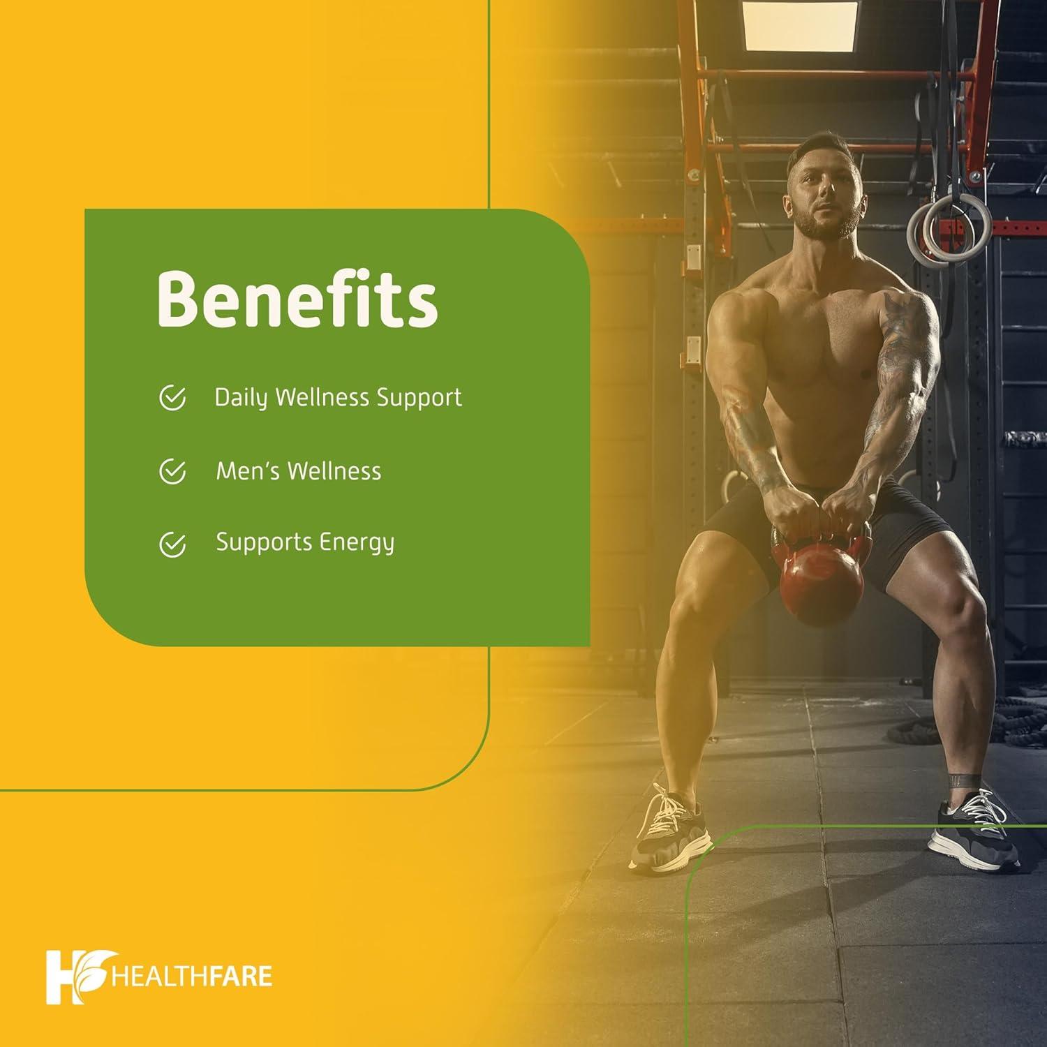 Extracto de Tribulus Terrestris 32,5g | 200 Cápsulas Veganas | HealthFare