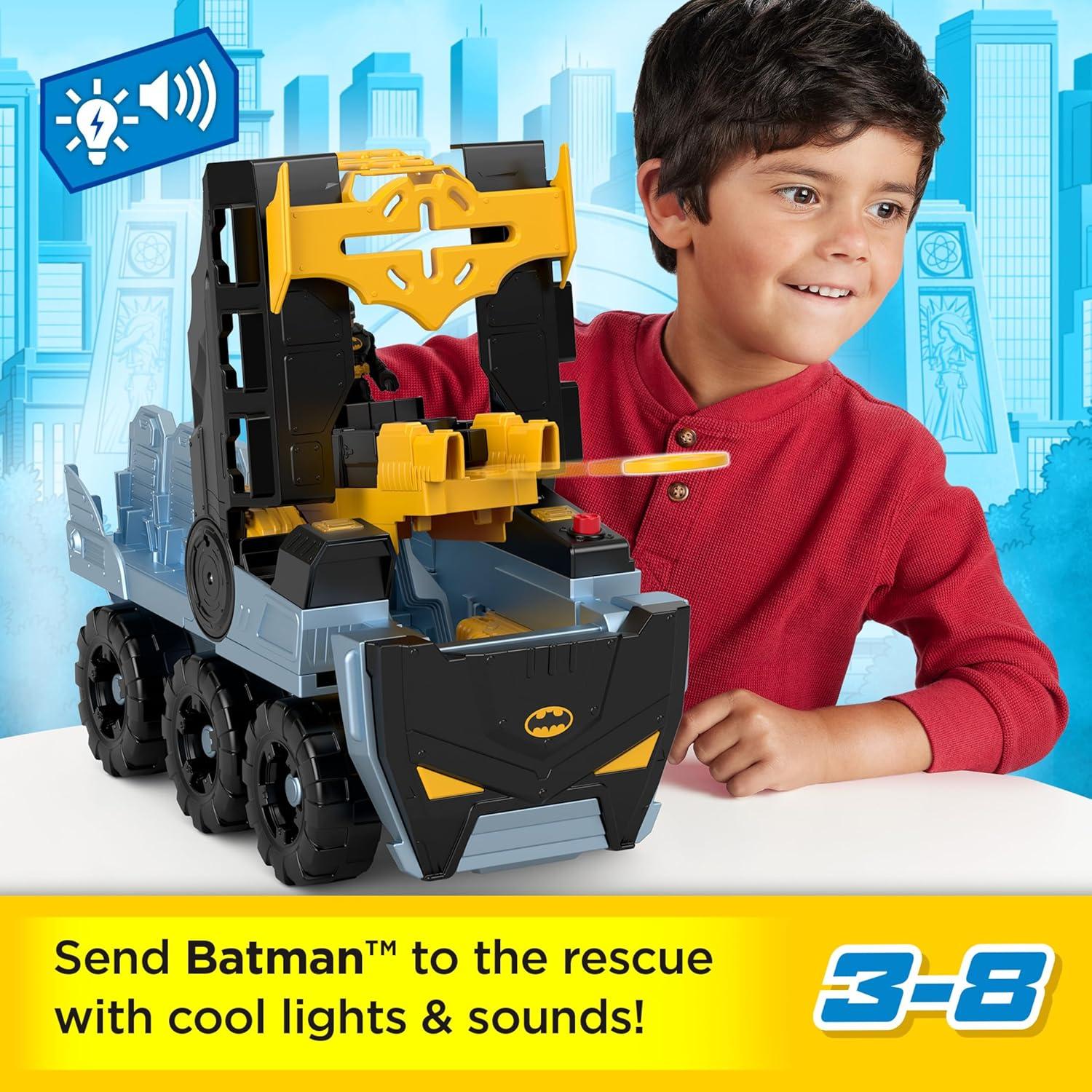 Bat-Tank Transformador Fisher-Price Imaginext 43 cm con Sonido